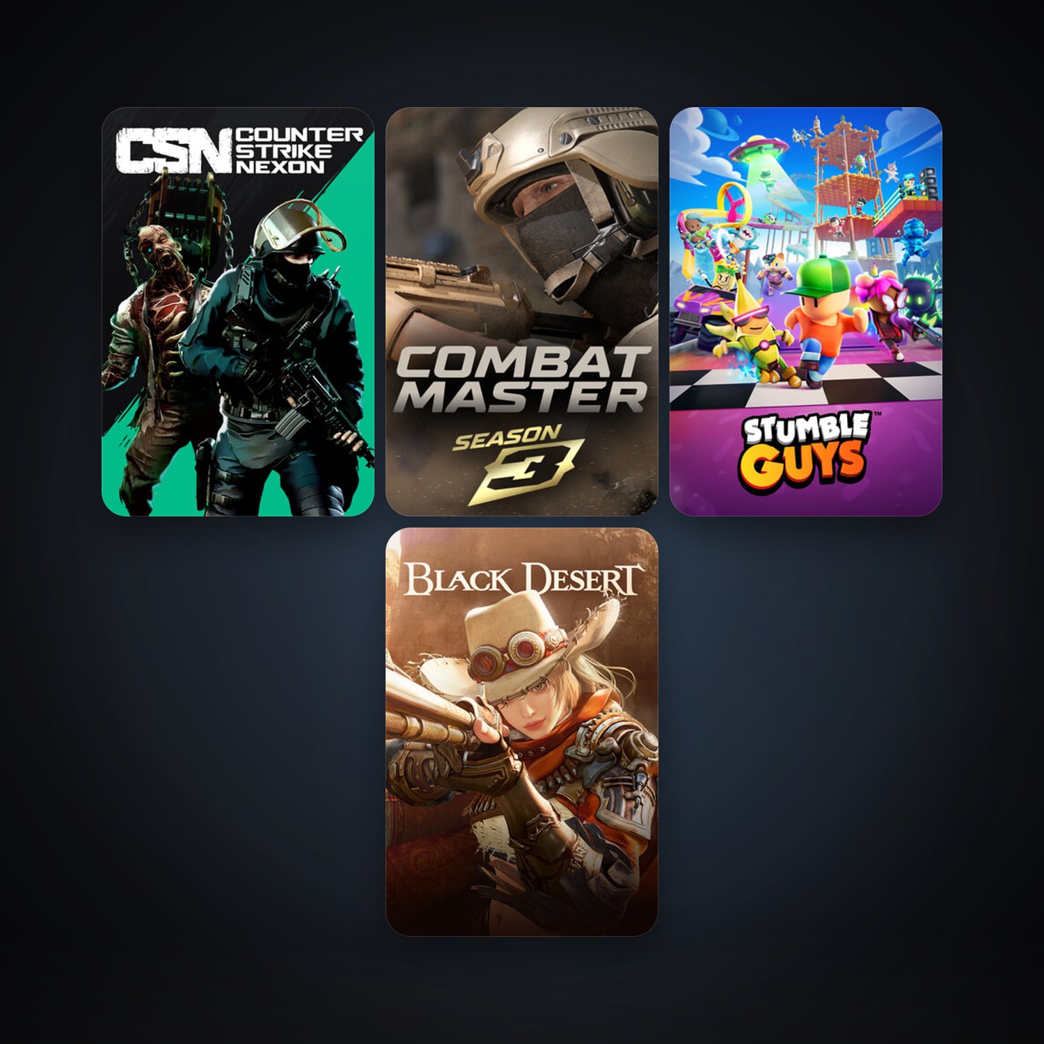 Counter-Strike Nexon: Studio + Black Desert Online, 19 games, clean — HabibiAccounts