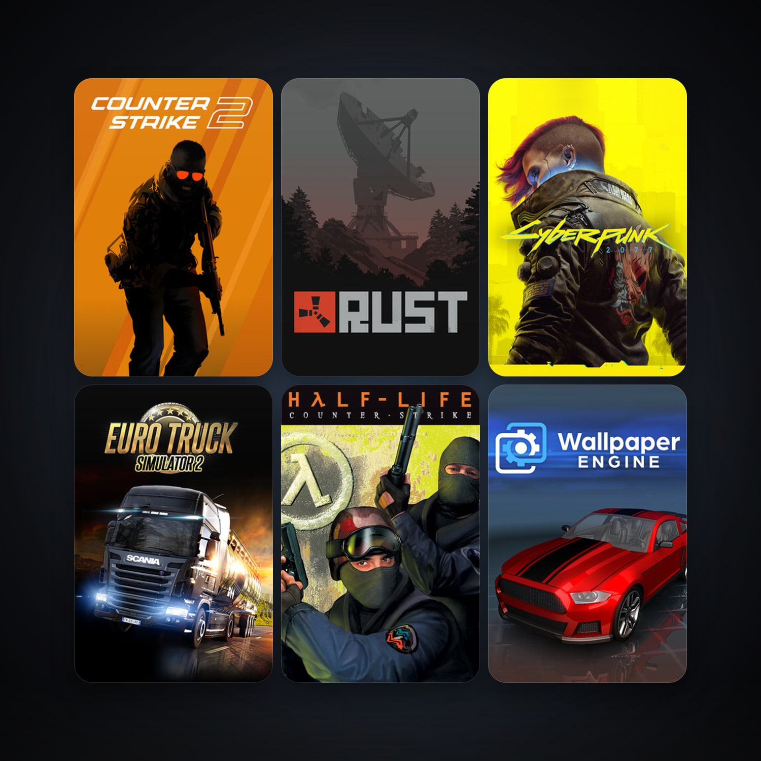 Counter-Strike + Dota 2, 42 games, Steam 14, clean — HabibiAccounts