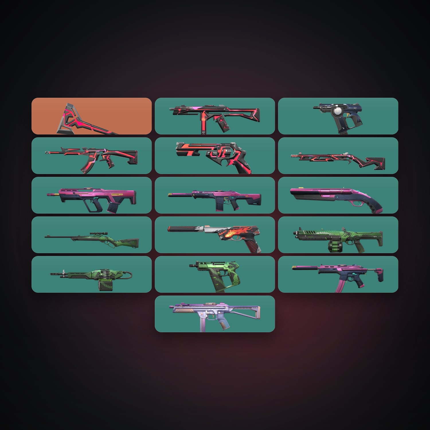 EU locker — 1 knives, 16 skins, lvl 39 — HabibiAccounts