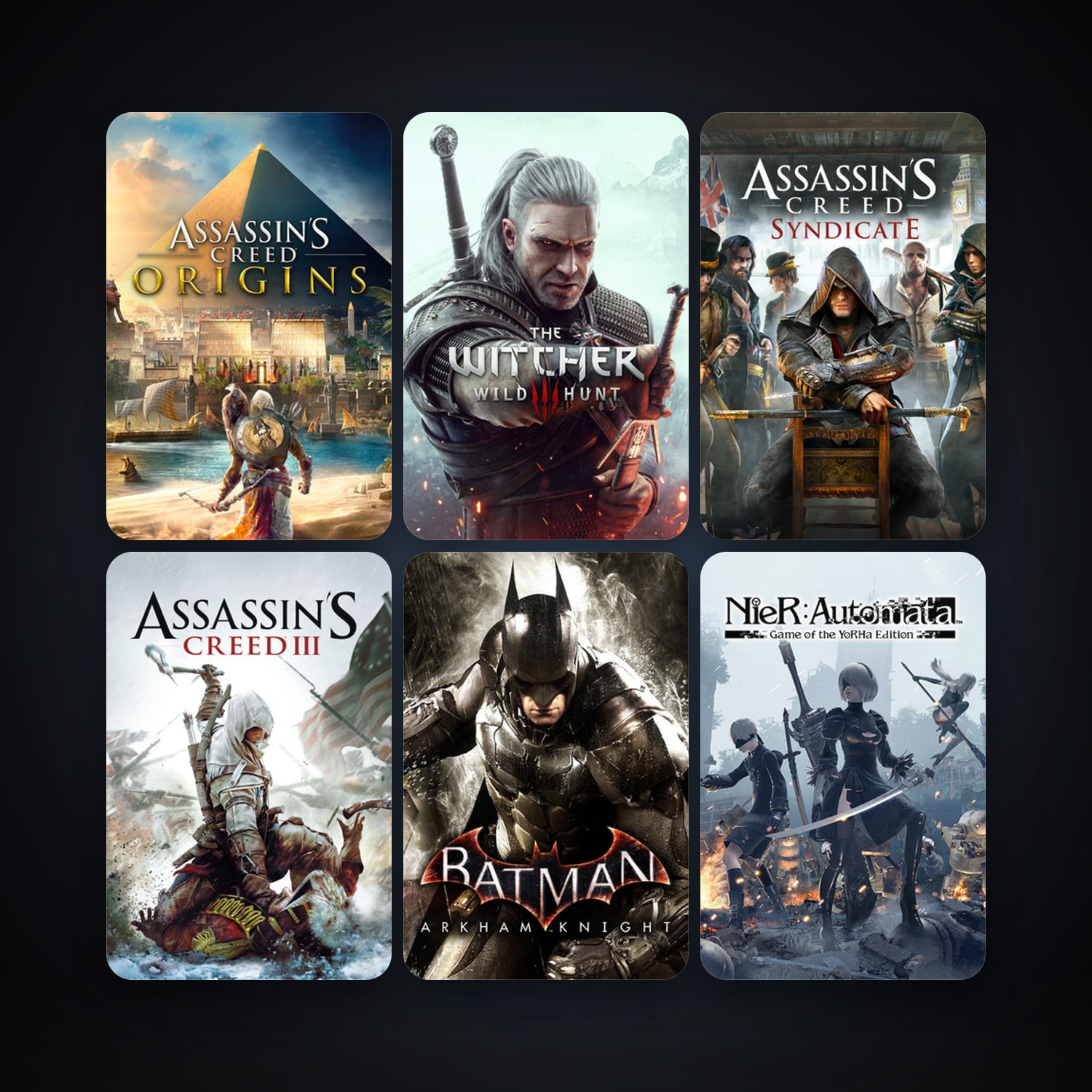 The Witcher: Enhanced Edition Director's Cut + Assassin’s Creed III, 47 games, clean — HabibiAccounts
