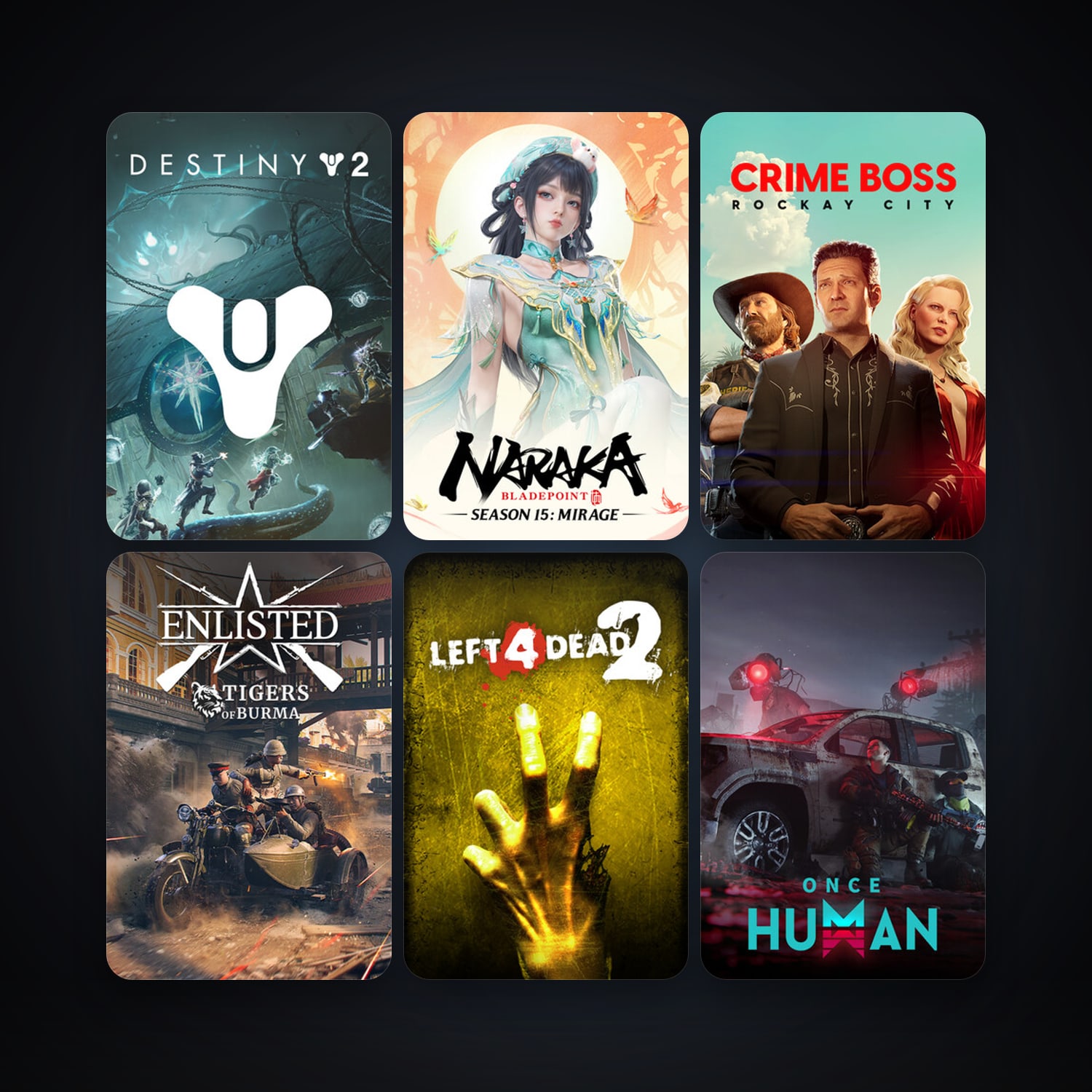 Left 4 Dead 2 + Black Squad, 26 games, Steam 11, clean — HabibiAccounts
