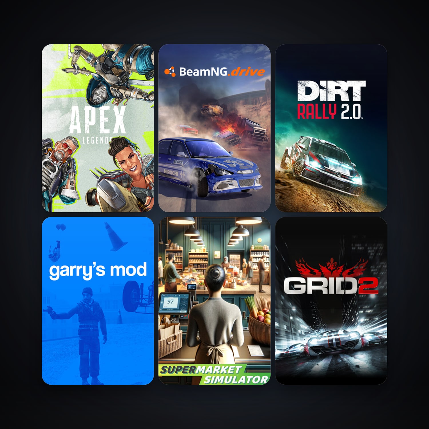 Garry's Mod + Free CS2 (No Prime), 15 games, clean — HabibiAccounts