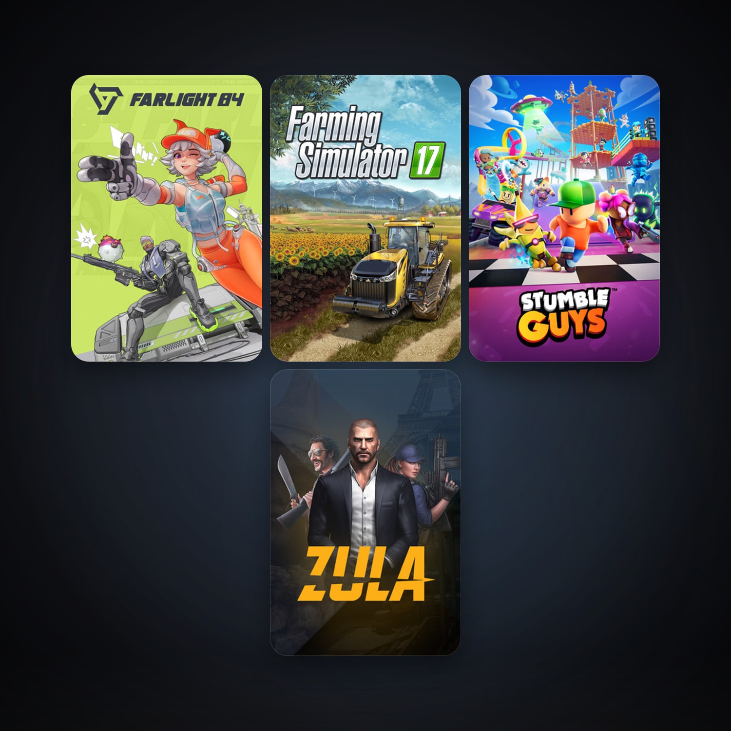 Free CS2 (No Prime) + Farming Simulator 17, 9 games, clean — HabibiAccounts