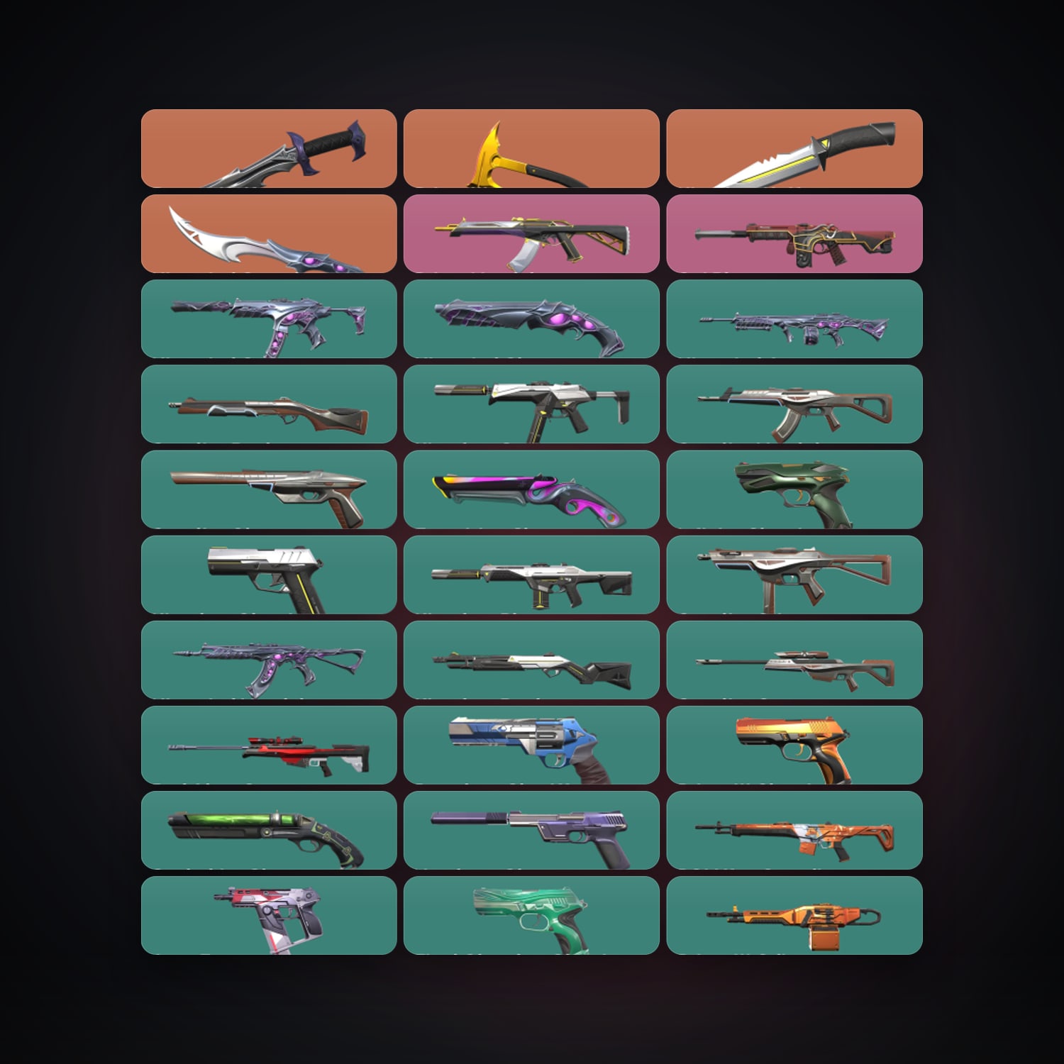 EU Silver 2 locker — 4 knives, 64 skins, lvl 272 — HabibiAccounts