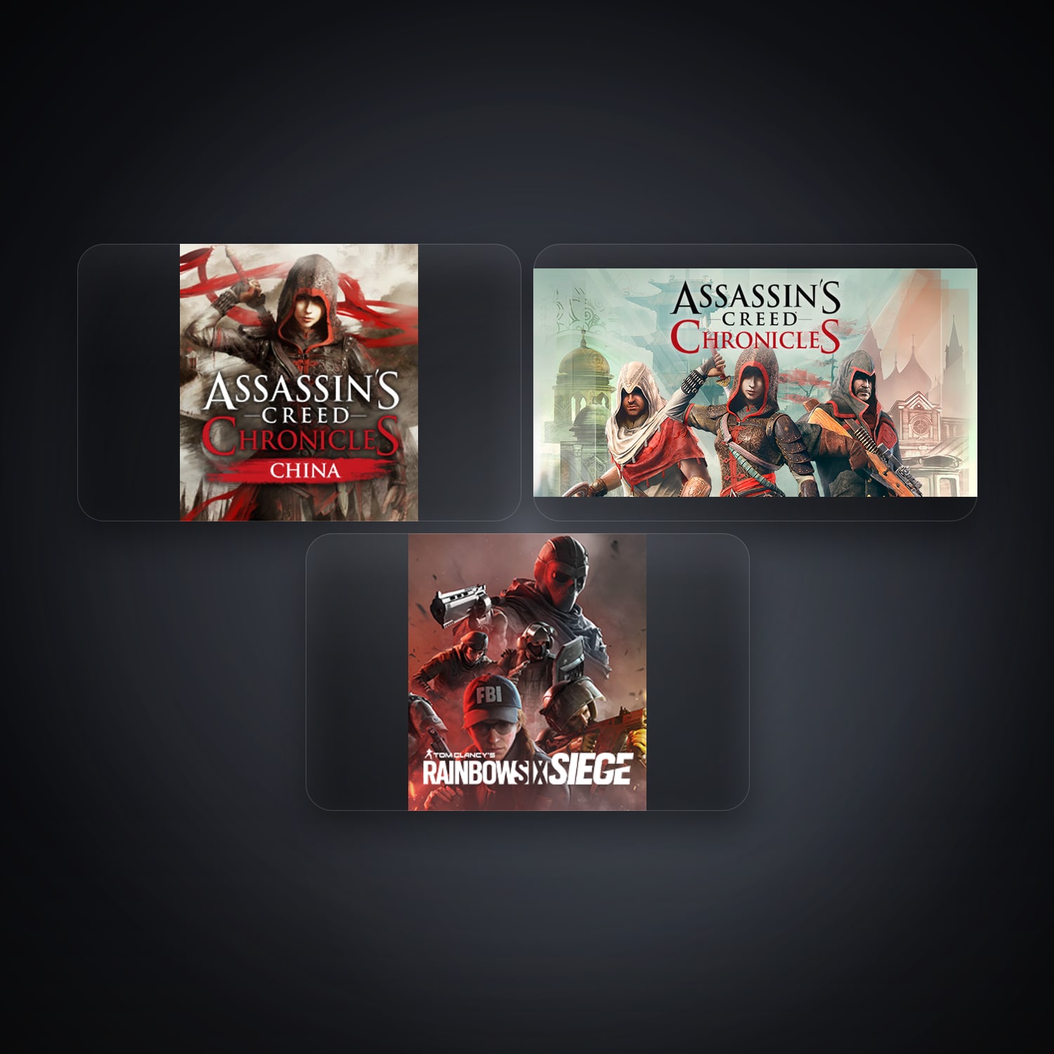 Ubisoft Assassin's Creed Chronicles China + Assassin’s Creed Chronicles India — BR — 4 games — HabibiAccounts