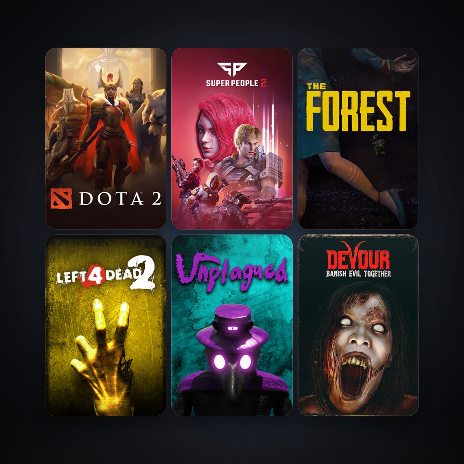 Left 4 Dead 2 + Dota 2, 22 games, clean — HabibiAccounts