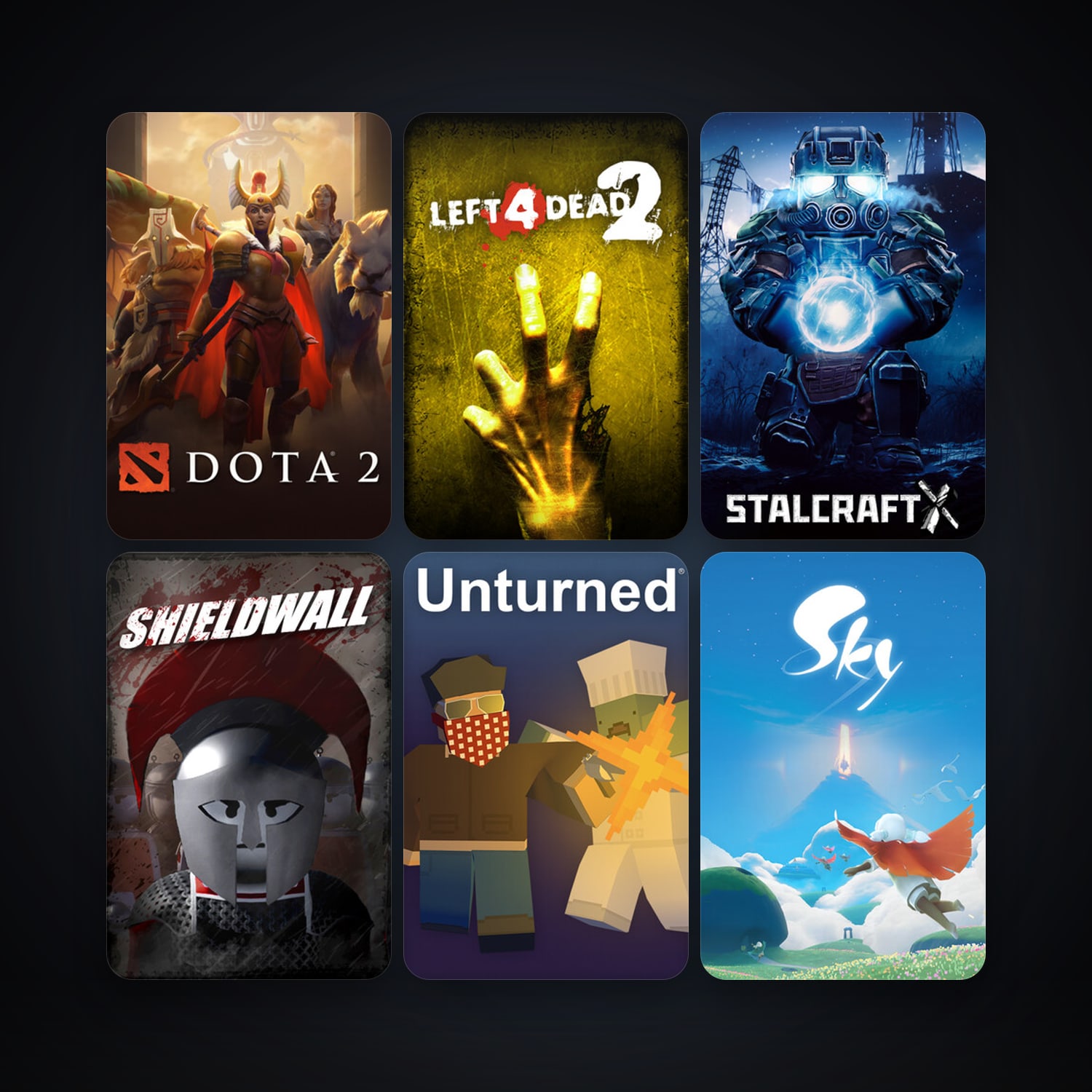 Left 4 Dead 2 + Dota 2, 29 games, clean — HabibiAccounts