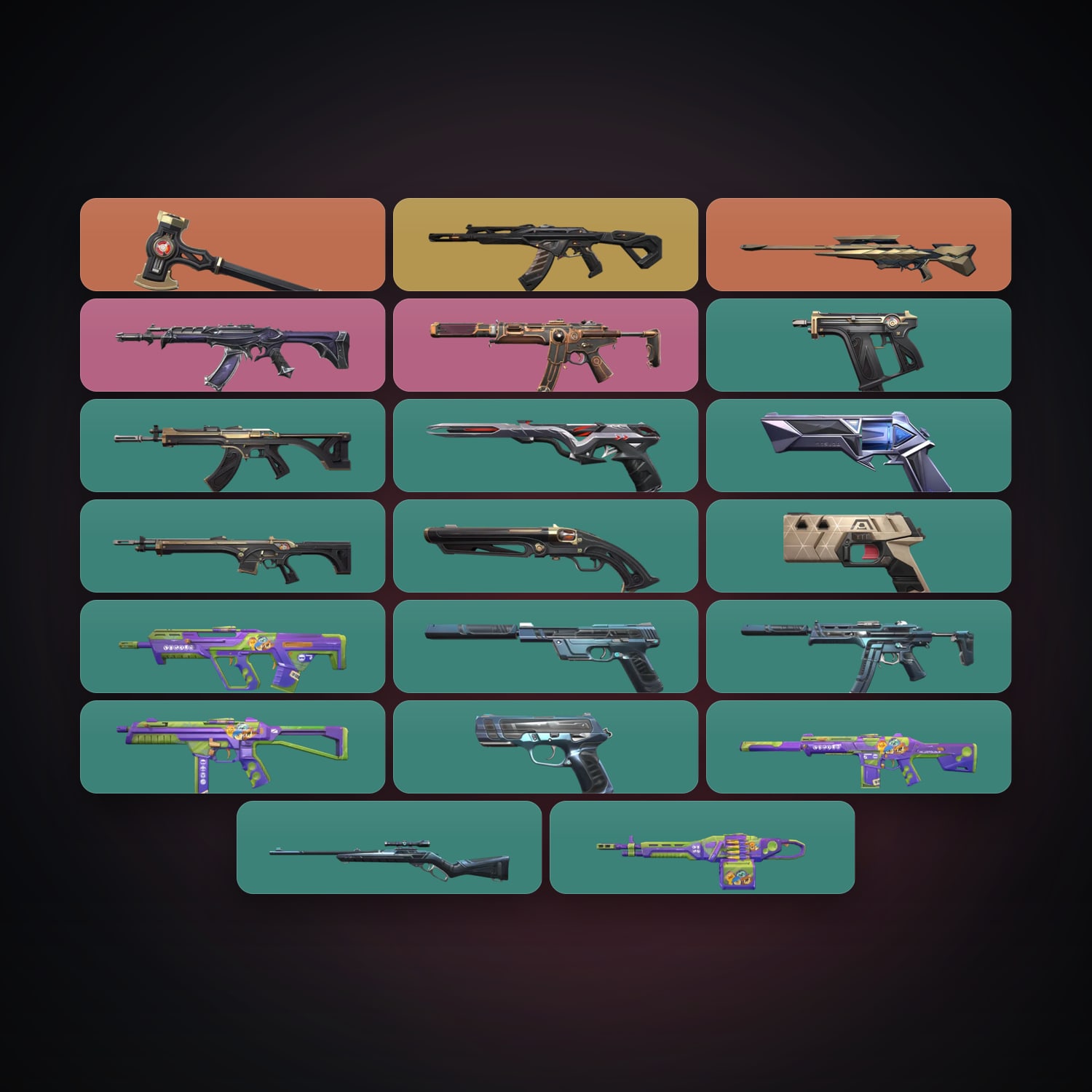 EU Gold 2 locker — 1 knives, 20 skins, lvl 81 — HabibiAccounts