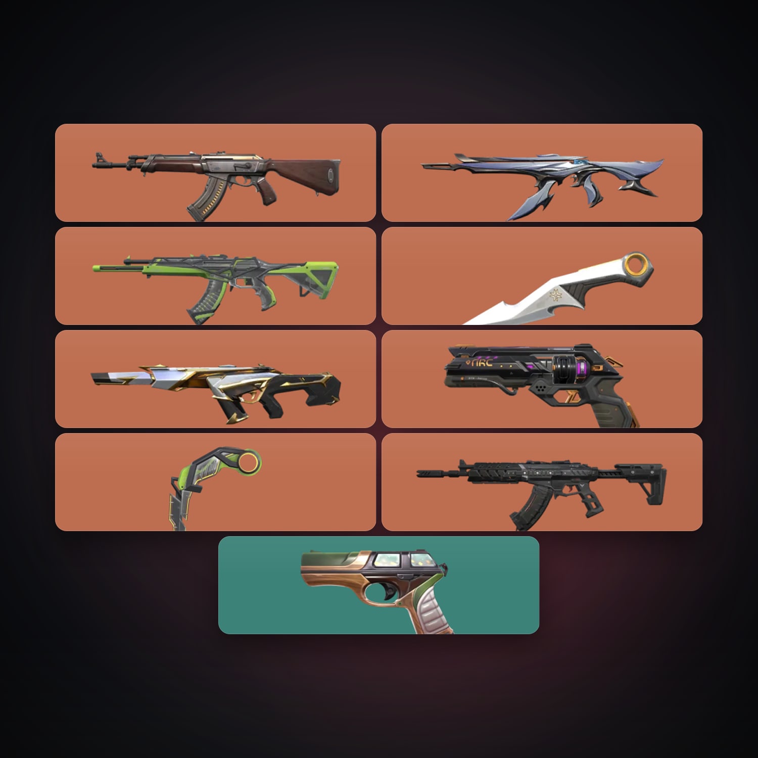 EU Ascendant 2 locker — 2 knives, 9 skins, lvl 40 — HabibiAccounts
