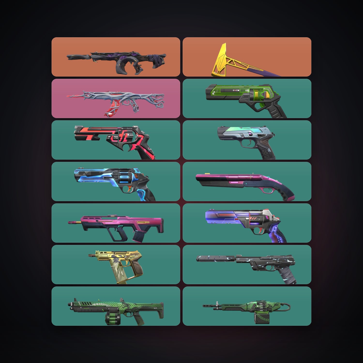 AP Silver 1 locker — 1 knives, 14 skins, lvl 153 — HabibiAccounts