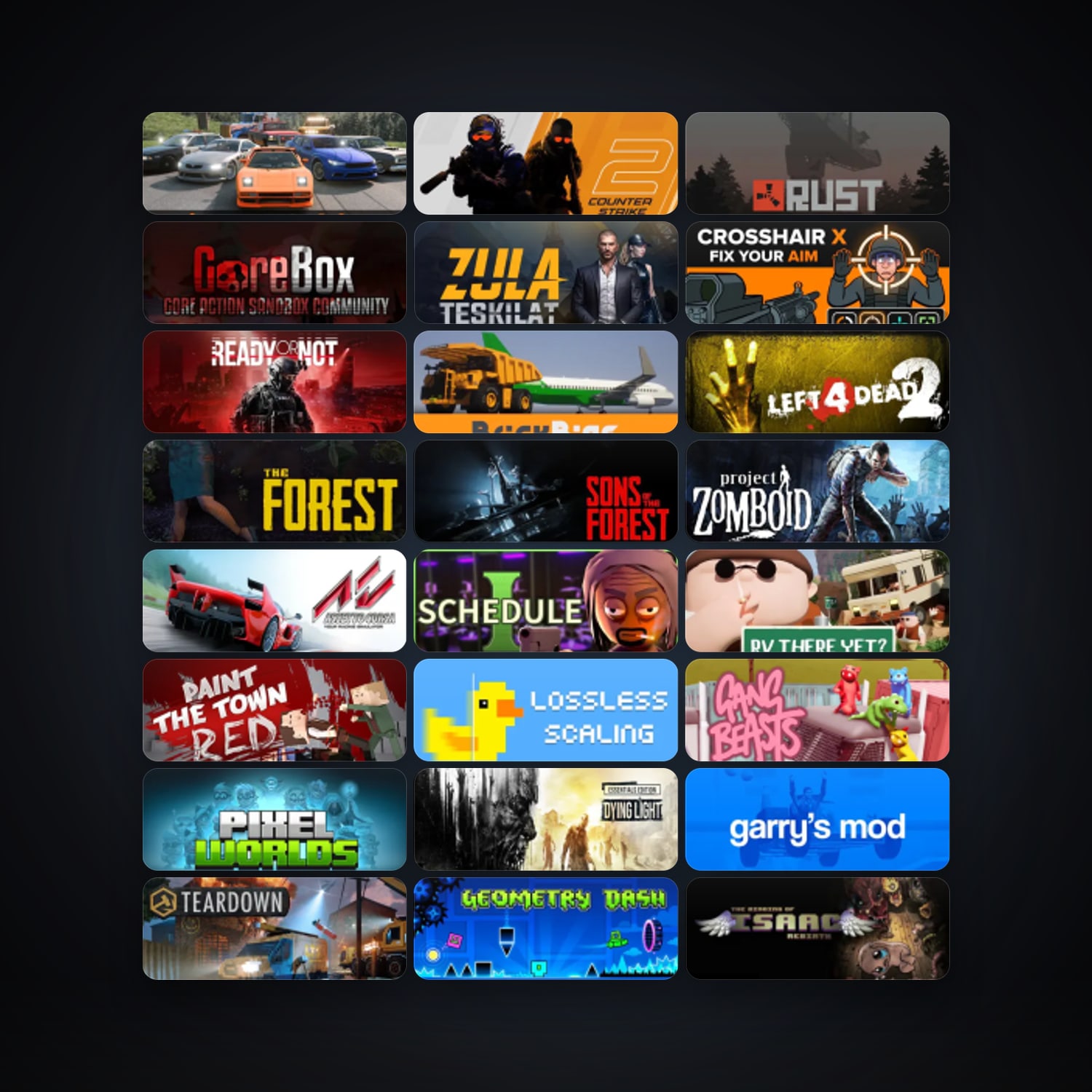 Steam 141 games, Steam 13, clean — HabibiAccounts
