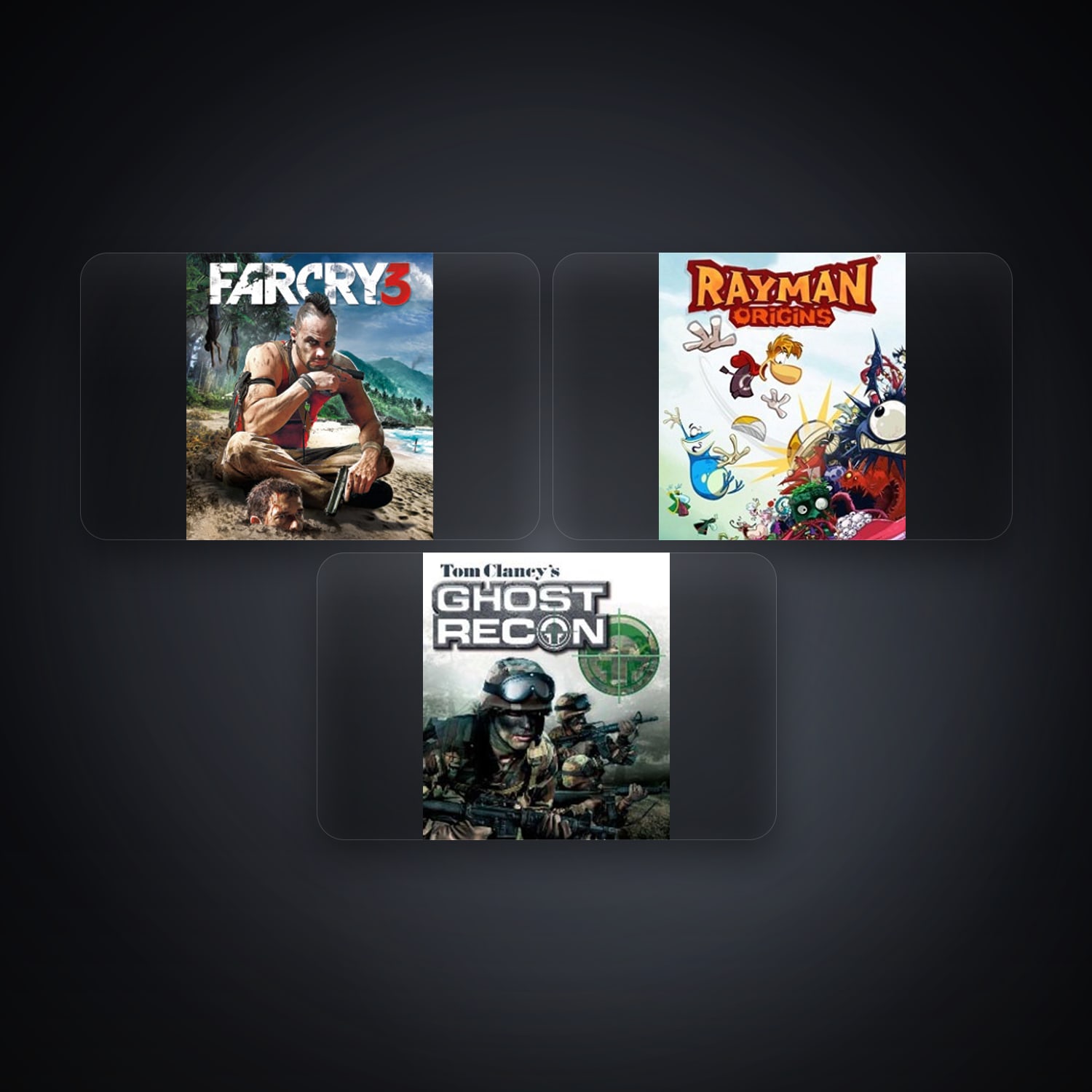 Ubisoft account — Far Cry 3 Deluxe Edition + Rayman Origins — TR — 3 games — HabibiAccounts