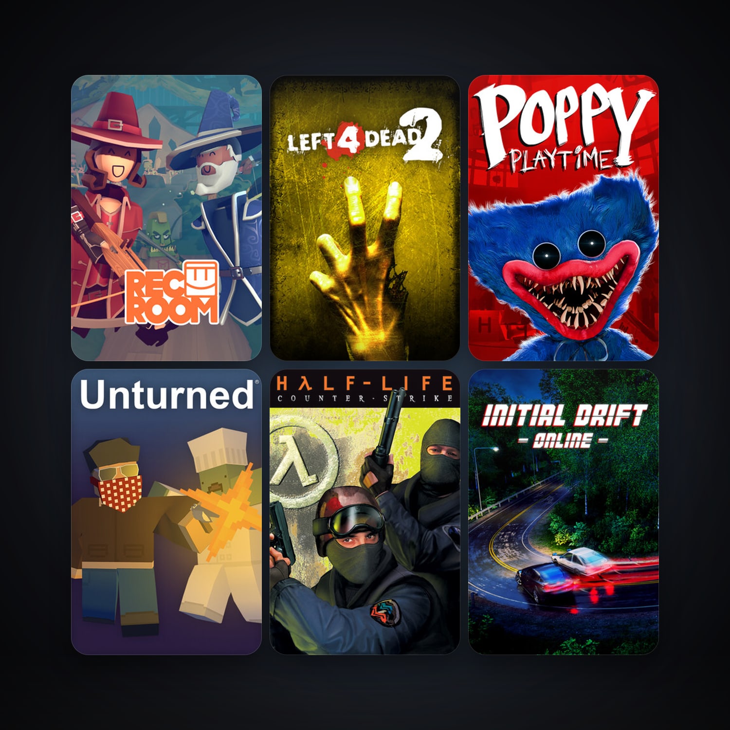 Counter-Strike + Left 4 Dead 2, 23 games, clean — HabibiAccounts