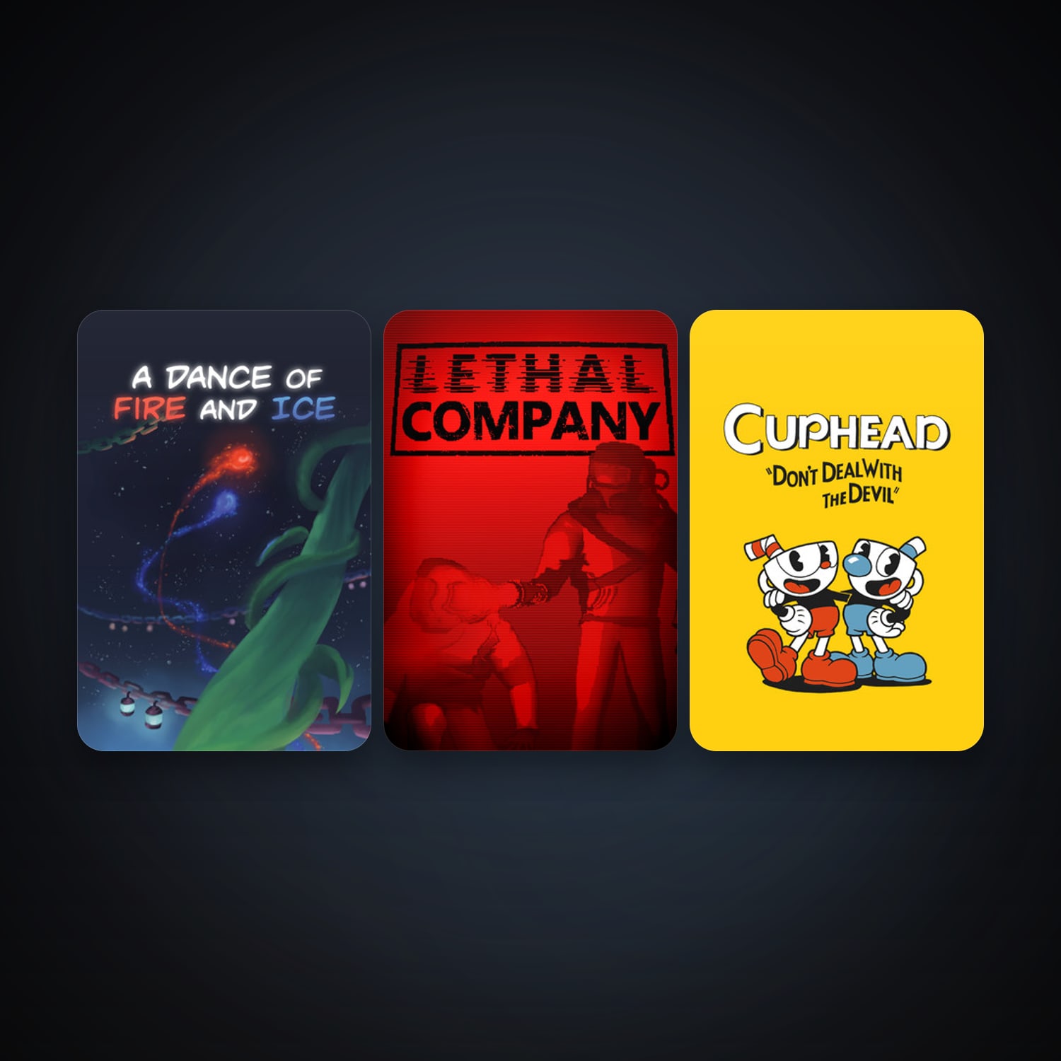 Cuphead + A Dance of Fire and Ice, 5 games, clean — HabibiAccounts