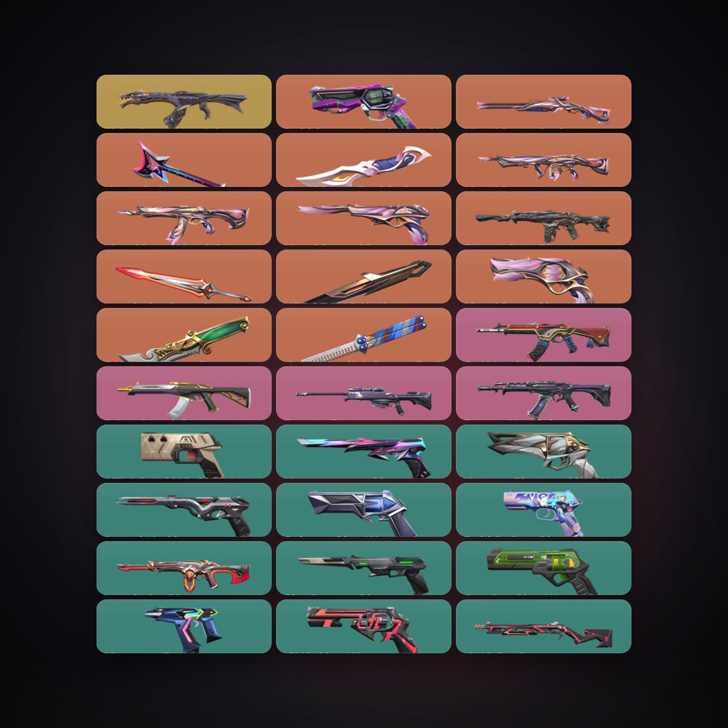 EU Diamond 2 locker — 6 knives, 64 skins, lvl 480 — HabibiAccounts