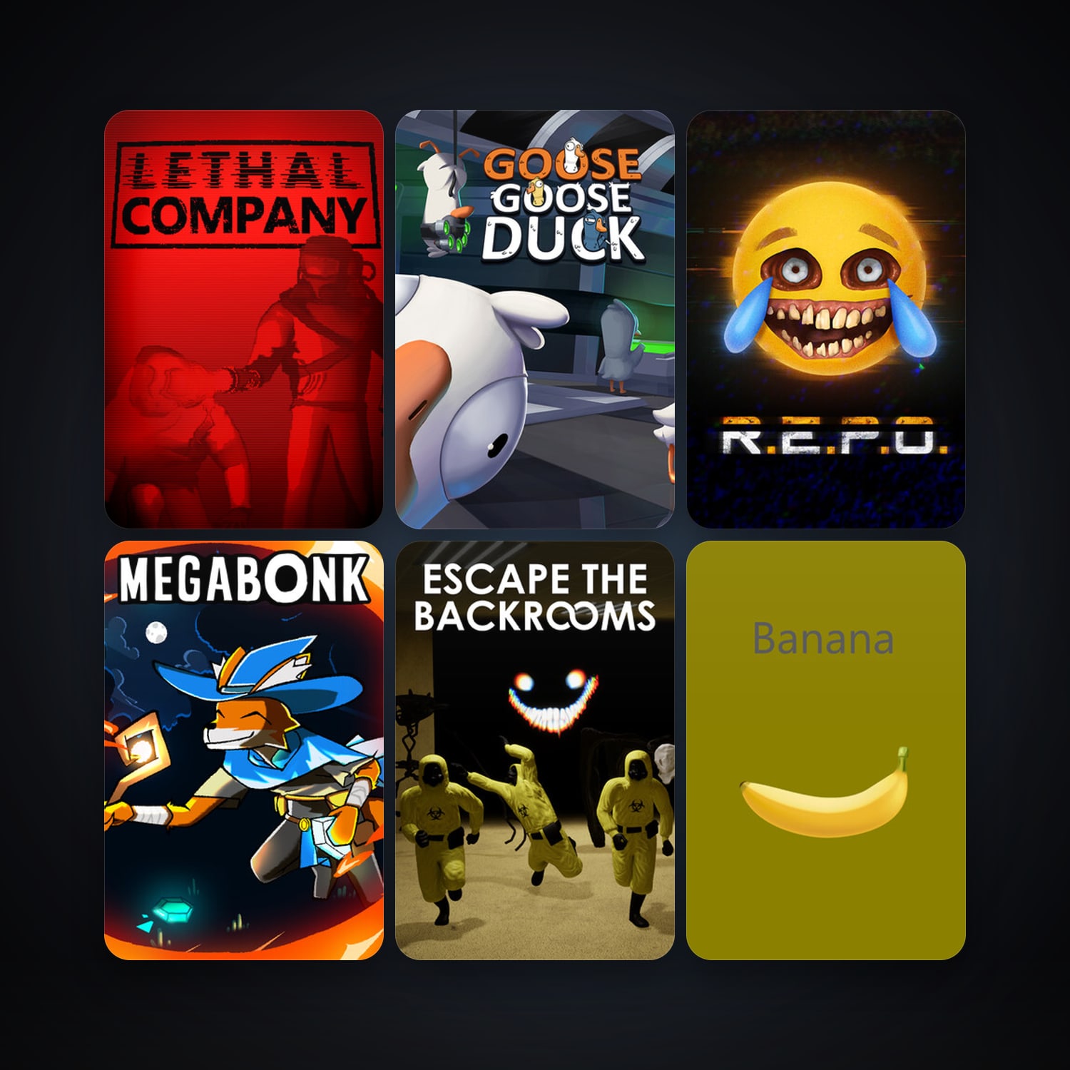 Goose Goose Duck + Escape the Backrooms, 82 games, clean — HabibiAccounts