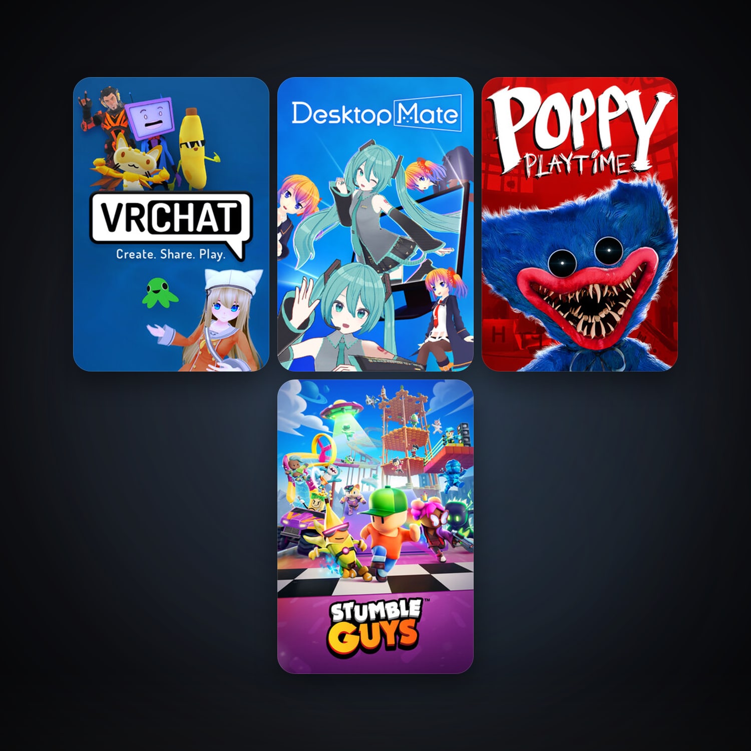 VRChat + Pacify, 10 games, clean — HabibiAccounts