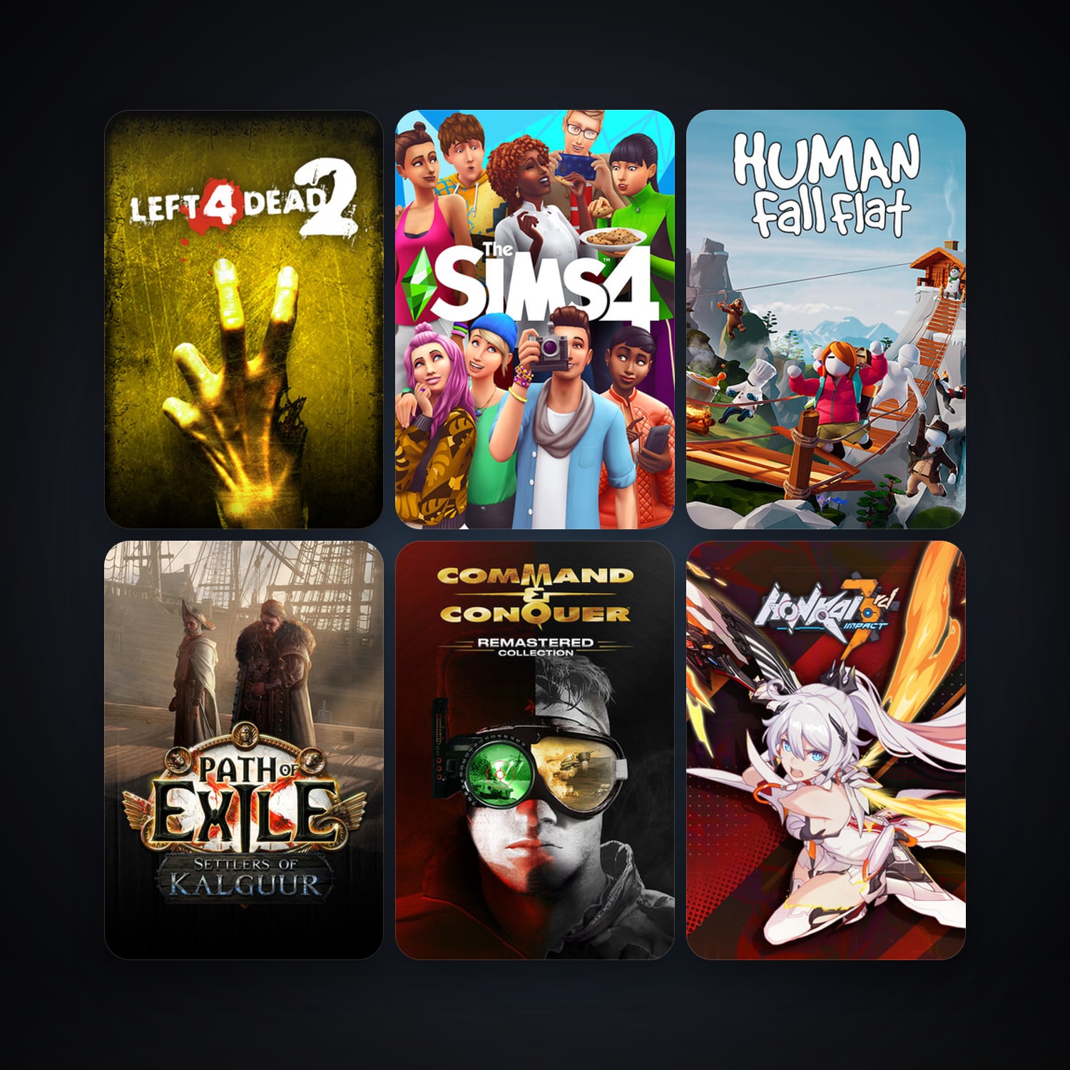 Left 4 Dead 2 + Serious Sam 2, 60 games, clean — HabibiAccounts