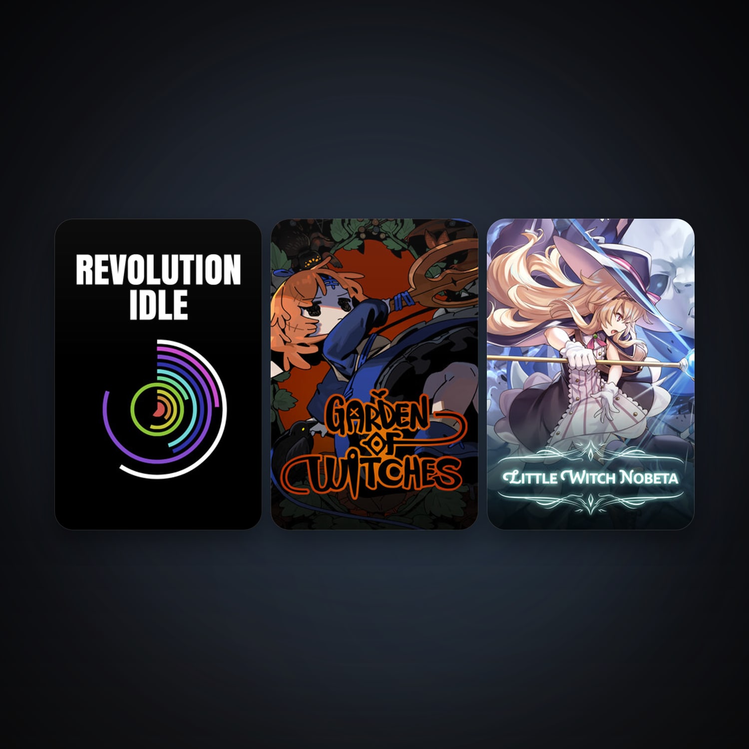 Little Witch Nobeta + Garden of Witches, 3 games, clean — HabibiAccounts