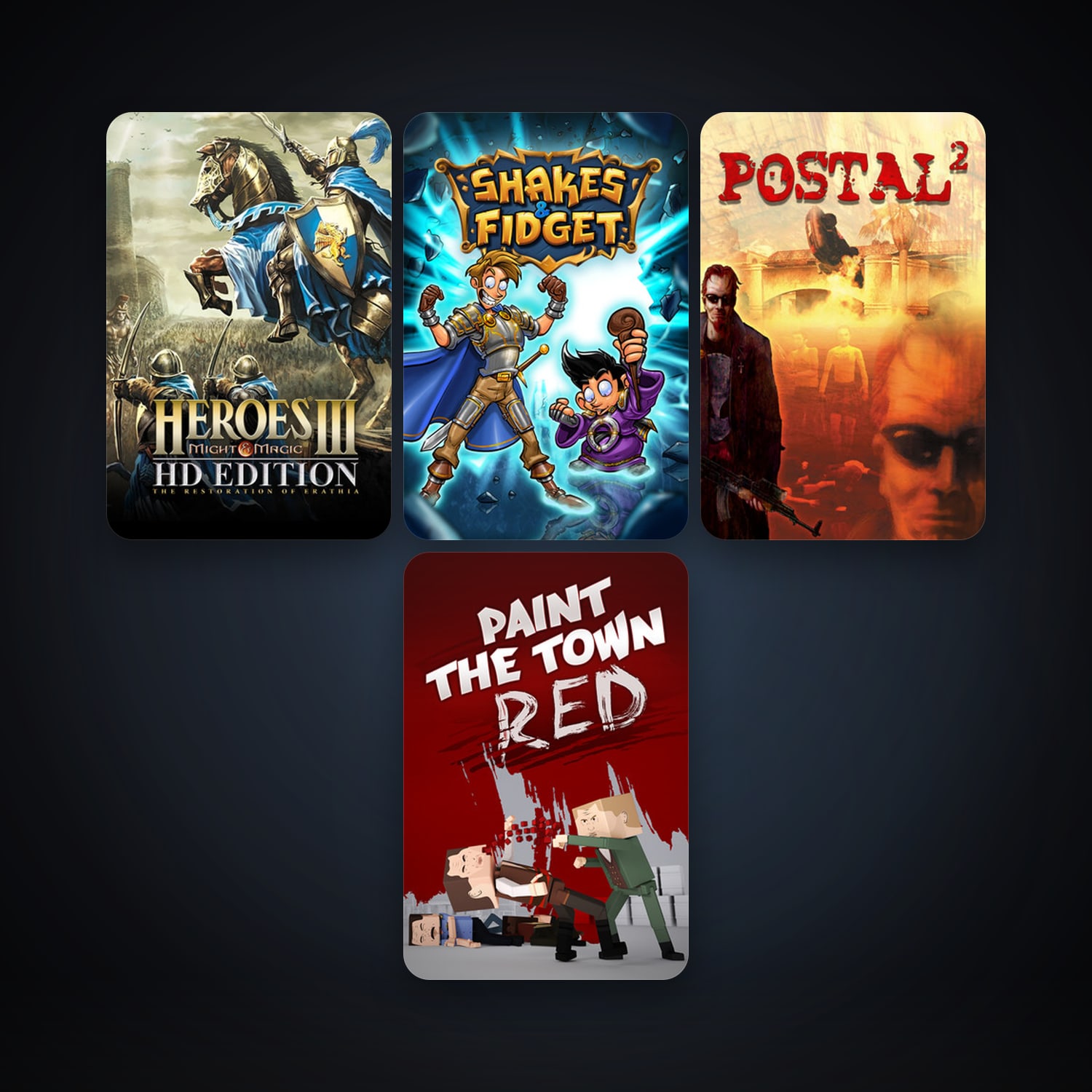 POSTAL 2 + Euro Truck Simulator 2, 5 games, clean — HabibiAccounts