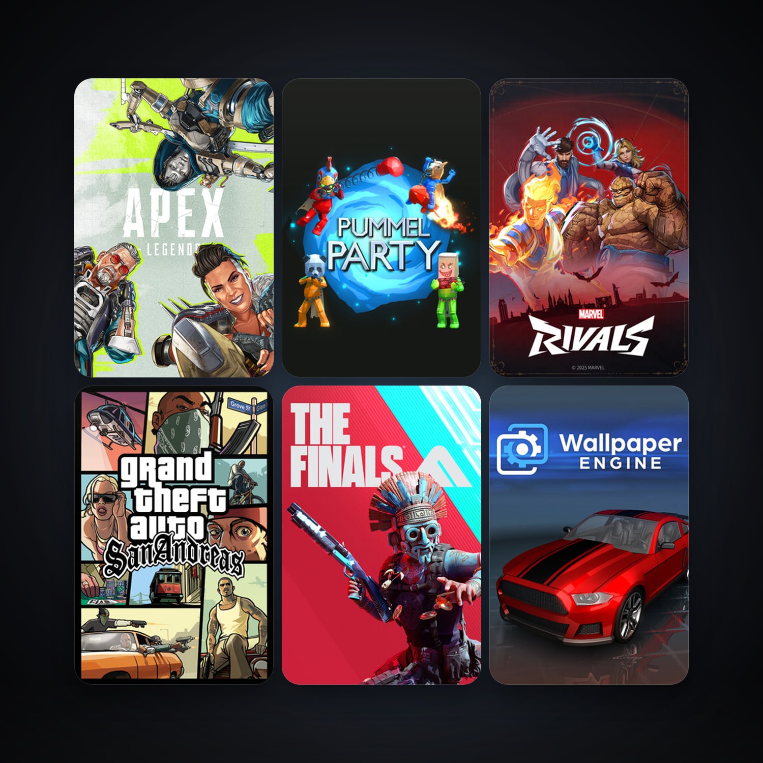 Free CS2 (No Prime) + Grand Theft Auto: San Andreas, 25 games, clean — HabibiAccounts