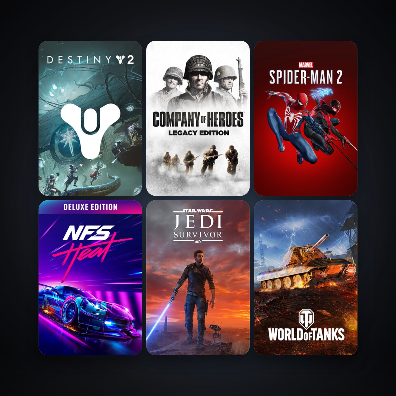 Company of Heroes + Wallpaper Engine, 13 games, clean — HabibiAccounts