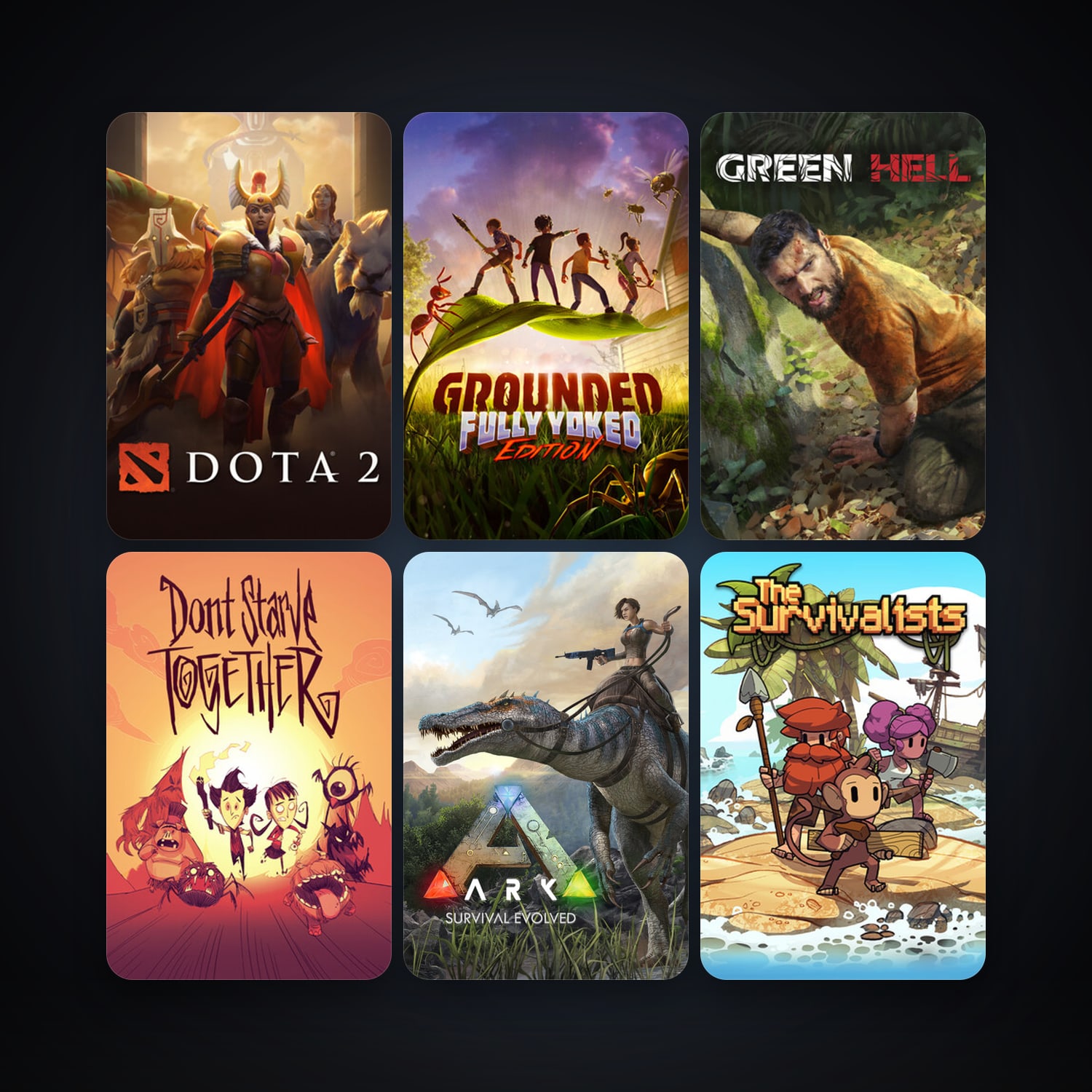 Dota 2 + Don't Starve Together, 9 games, clean — HabibiAccounts