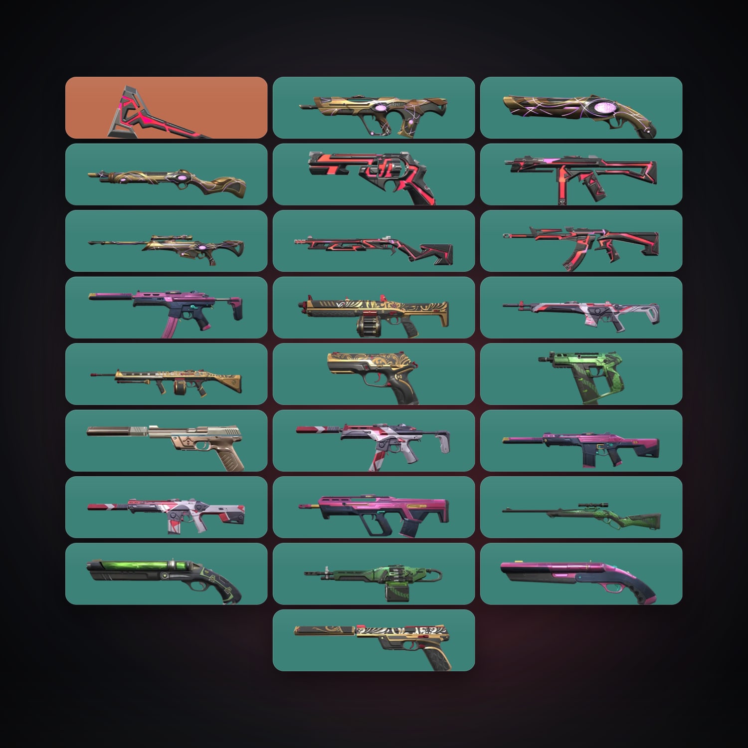 AP Diamond 2 locker — 1 knives, 26 skins, lvl 89 — HabibiAccounts
