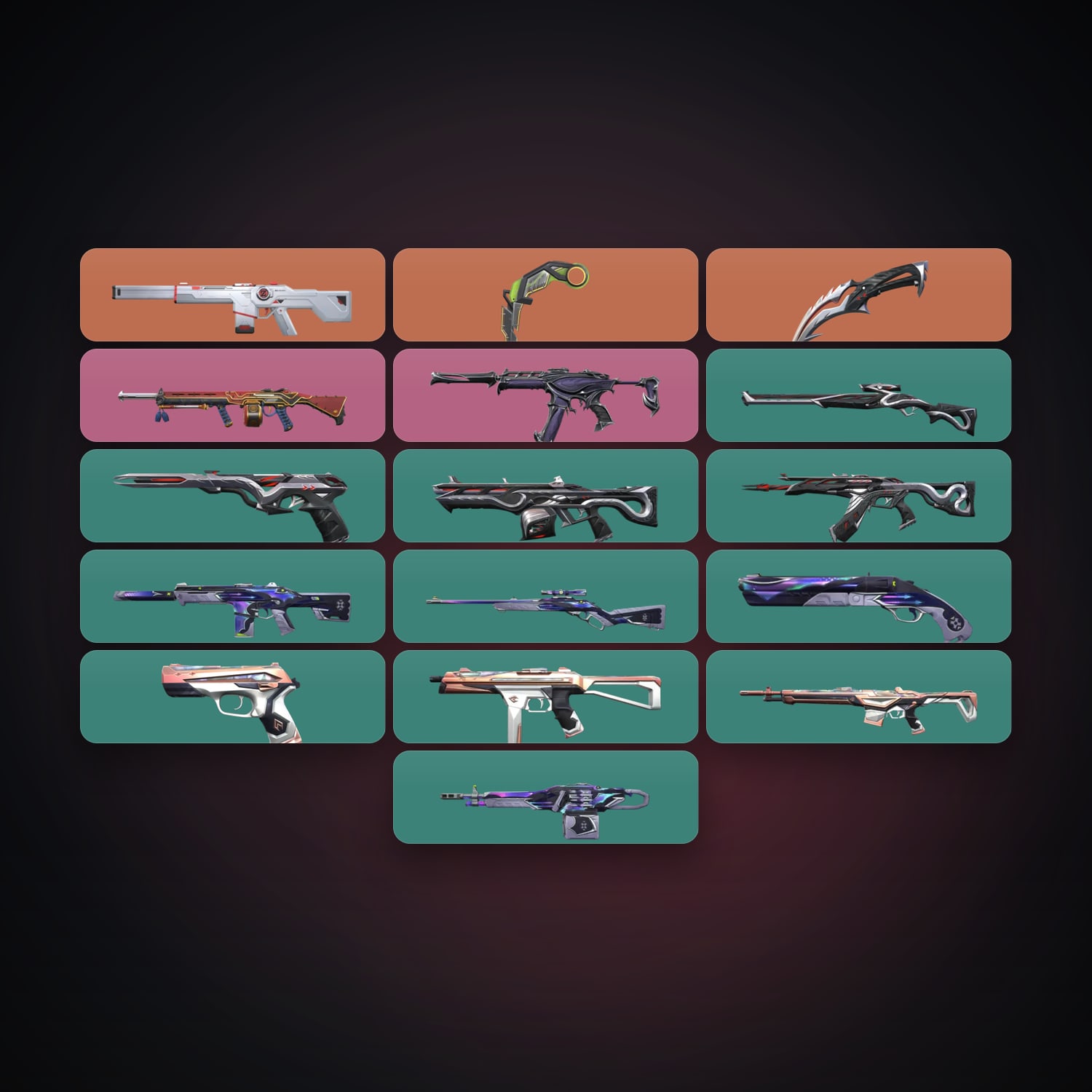 EU Silver 2 locker — 2 knives, 16 skins, lvl 47 — HabibiAccounts