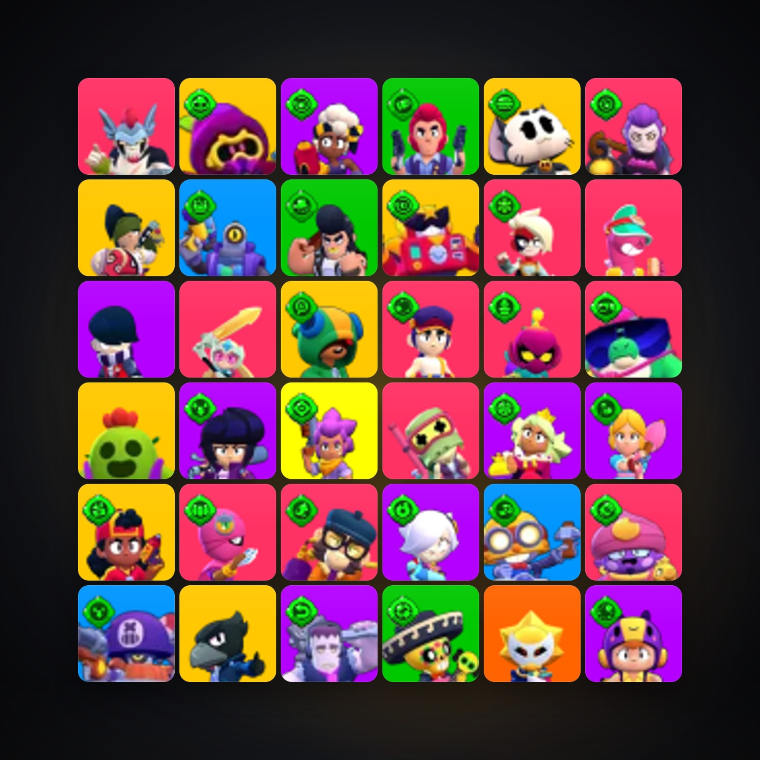 104 Brawlers | 52.1K Trophies — HabibiAccounts