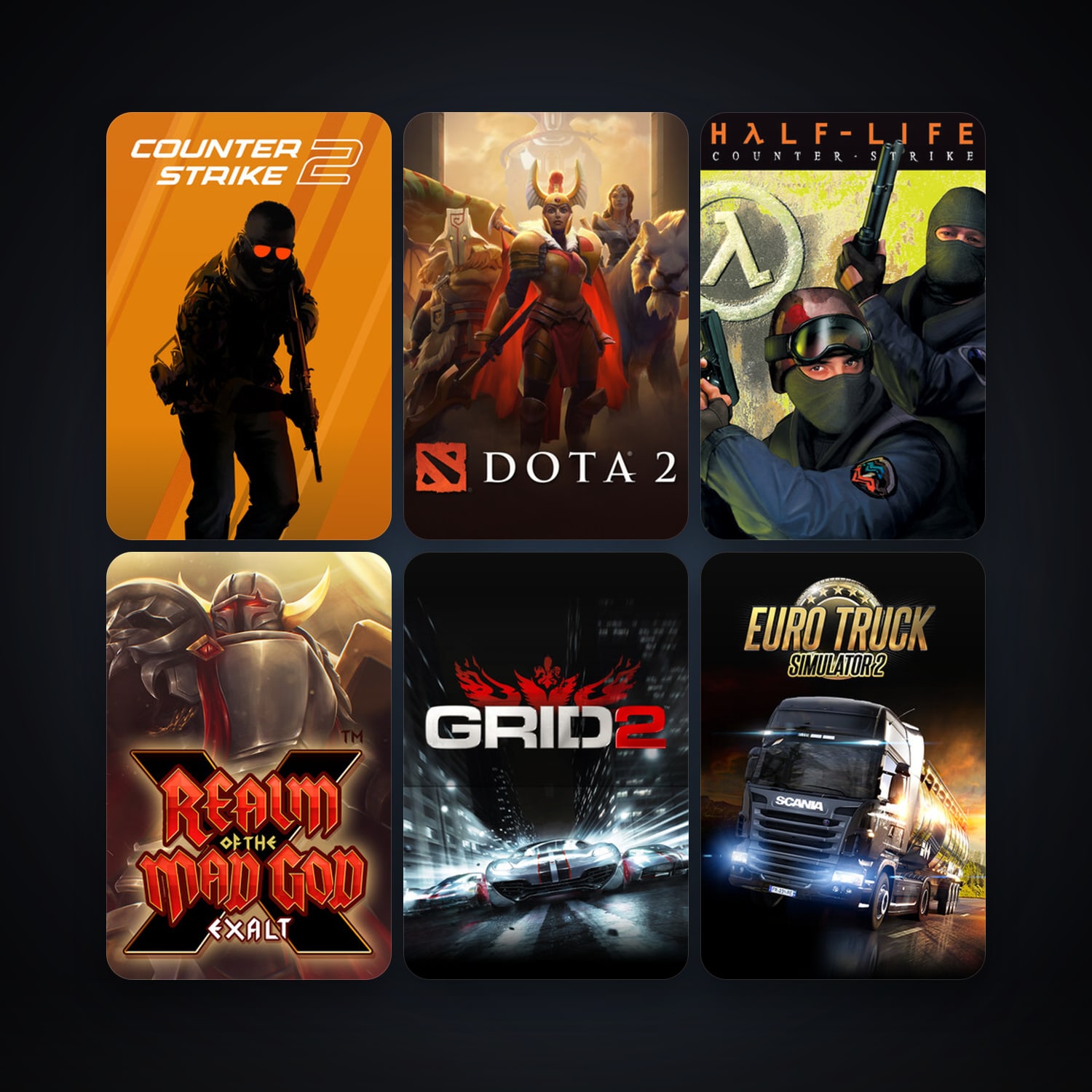 Counter-Strike + Left 4 Dead 2, 35 games, Steam 11, clean — HabibiAccounts