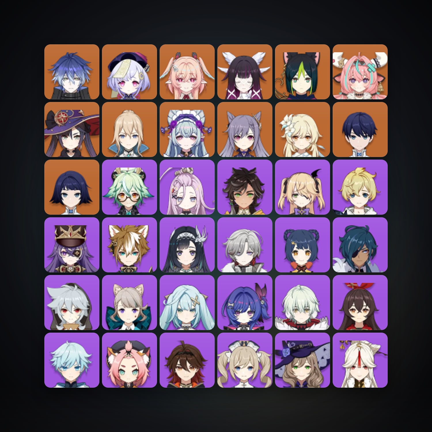 Genshin Impact | AR 56 | 49 Chars | 10× 5★ — Genshin / miHoYo Account — HabibiAccounts