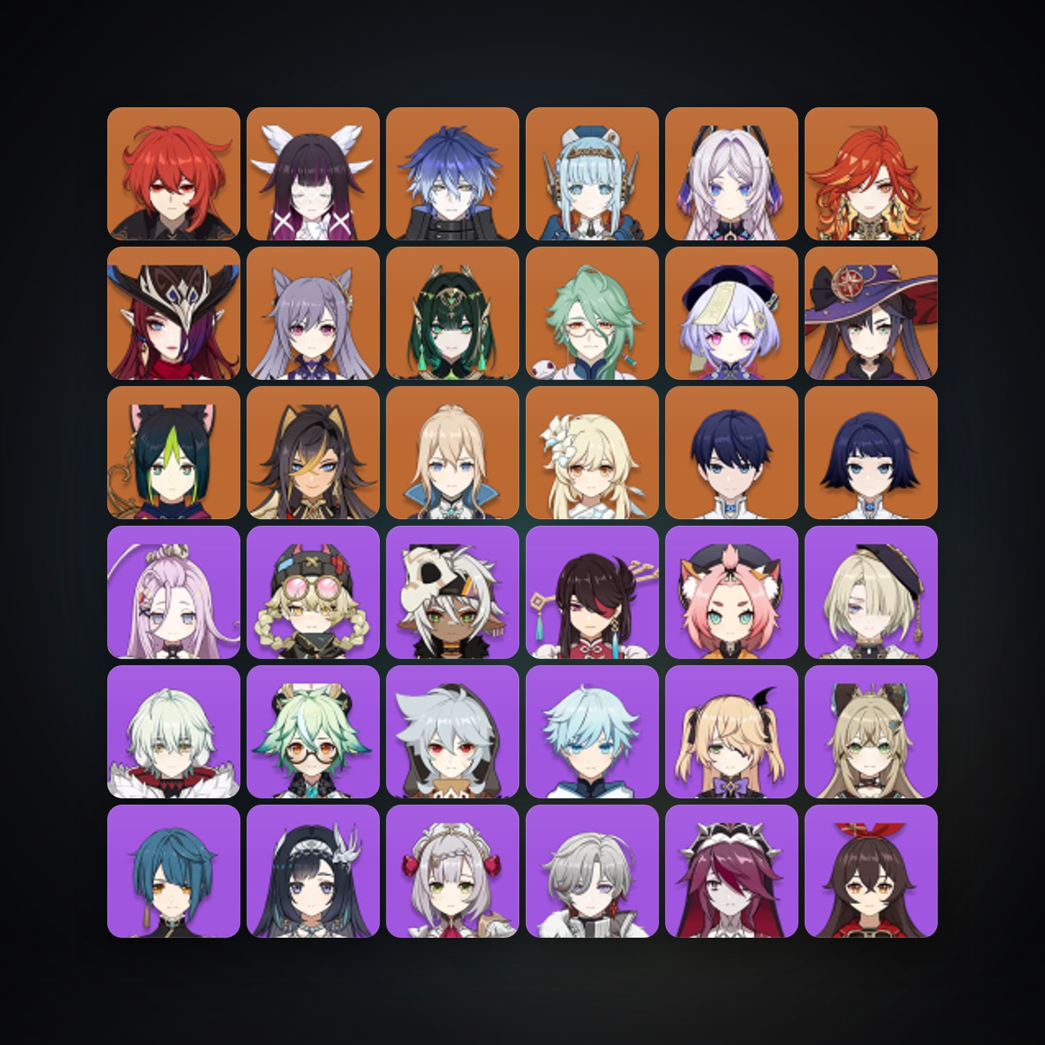 Genshin Impact | AR 58 | 60 Chars | 15× 5★ — Genshin / miHoYo Account — HabibiAccounts