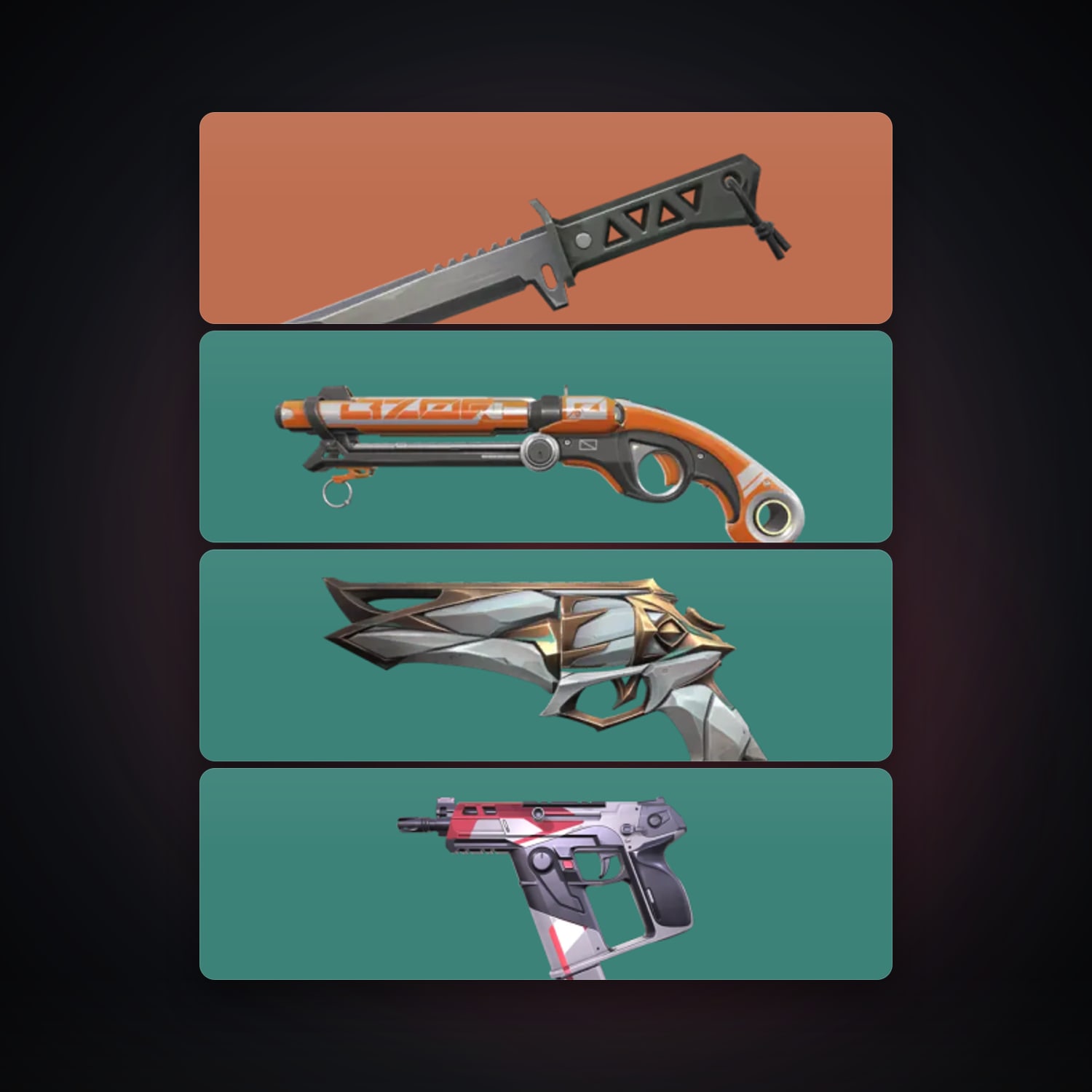AP Plat 2 locker — 1 knives, 5 skins, lvl 128 — HabibiAccounts