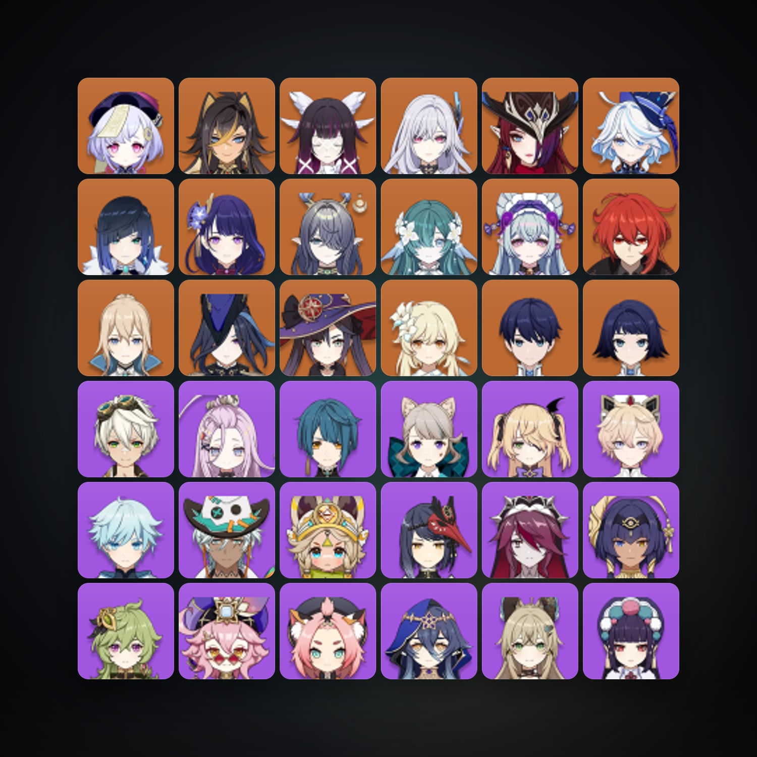 Genshin Impact | AR 58 | 64 Chars | 15× 5★ — Genshin / miHoYo Account · 263181659 — HabibiAccounts