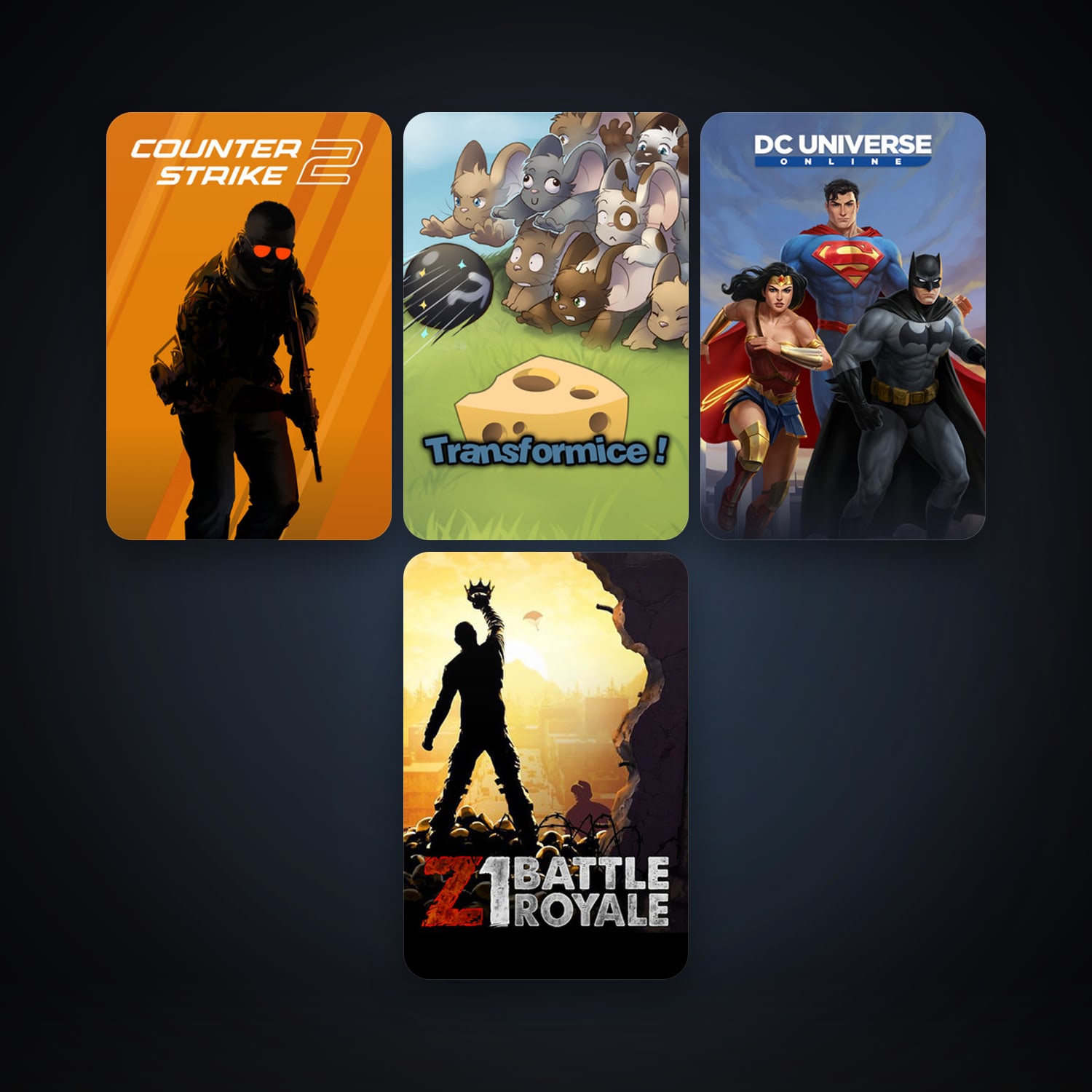 CS2 Prime + DC Universe Online, 7 games, clean — HabibiAccounts