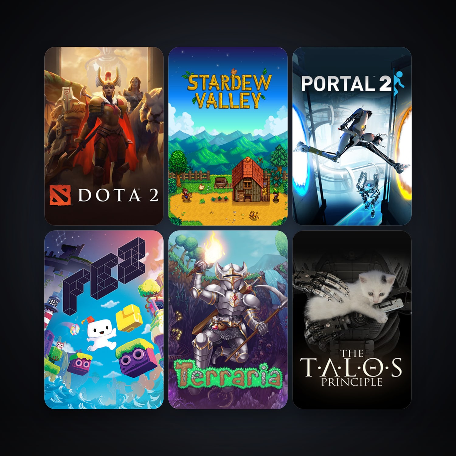 Portal + Dota 2, 34 games, clean — HabibiAccounts