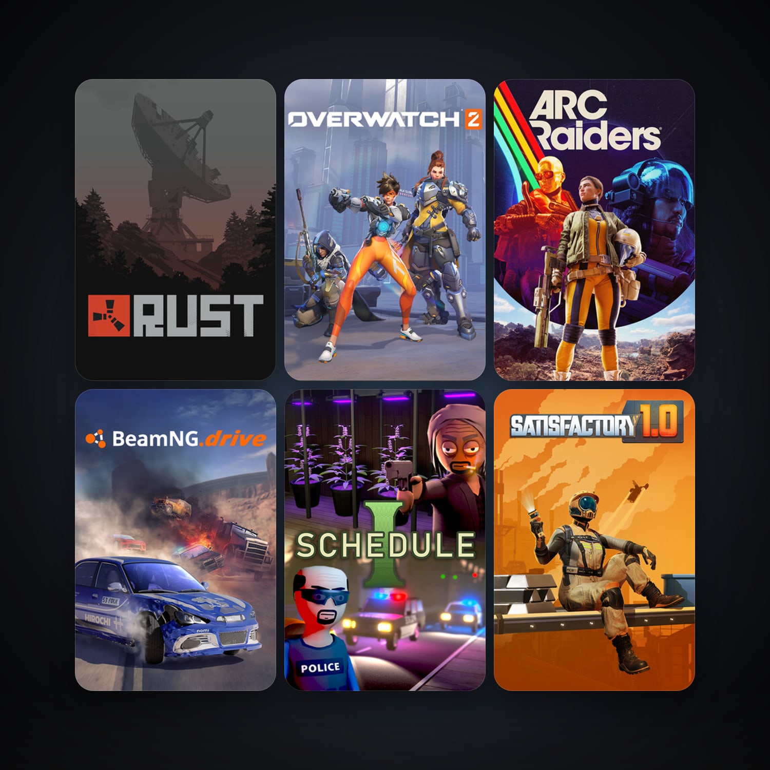Rust + BeamNG.drive, 51 games, Steam 16, clean — HabibiAccounts