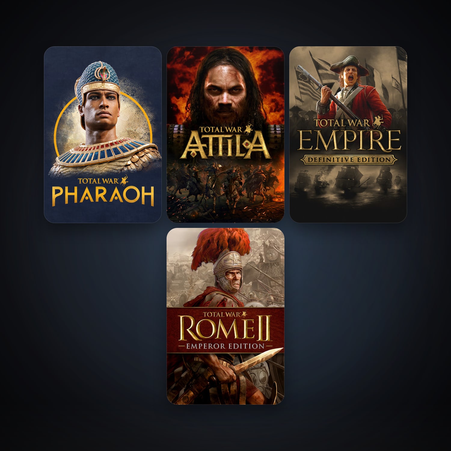 Empire: Total War + Total War: NAPOLEON - Definitive Edition, 7 games, clean — HabibiAccounts