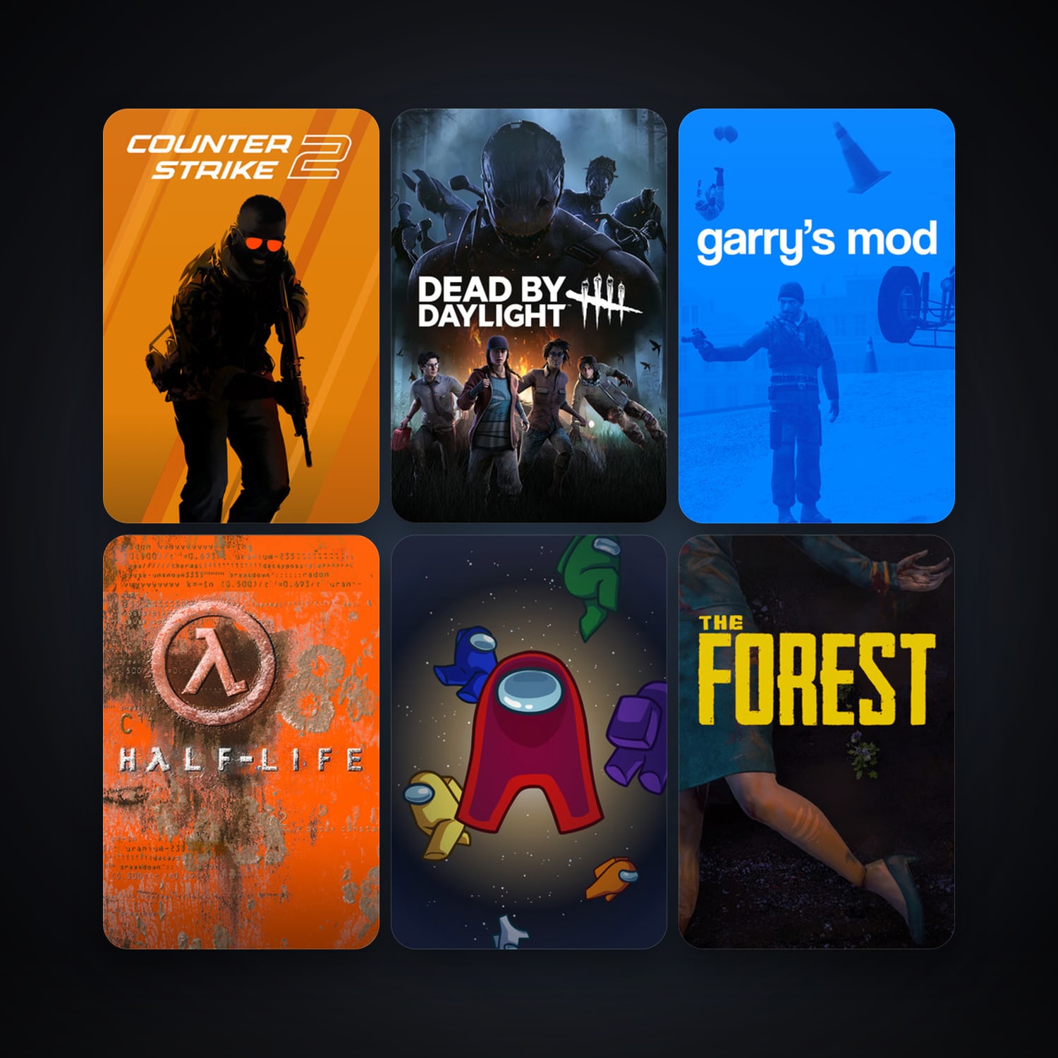 Counter-Strike + Half-Life, 163 games, Steam 19, clean — HabibiAccounts