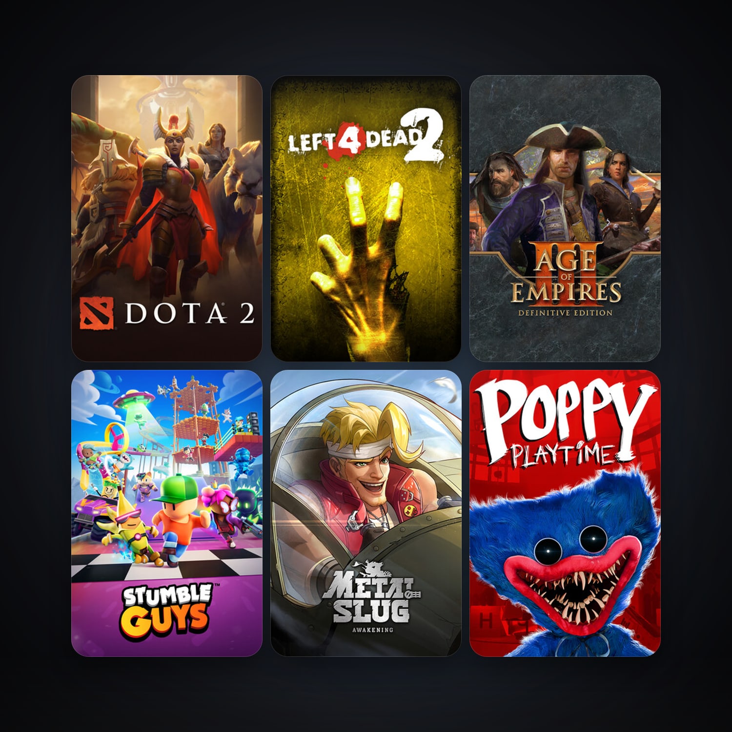 Left 4 Dead 2 + Dota 2, 9 games, clean — HabibiAccounts