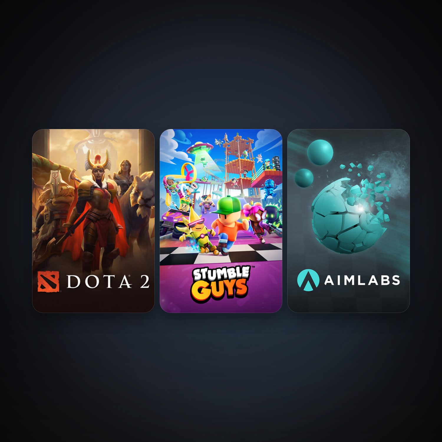 Dota 2 + Aimlabs, 5 games, clean — HabibiAccounts