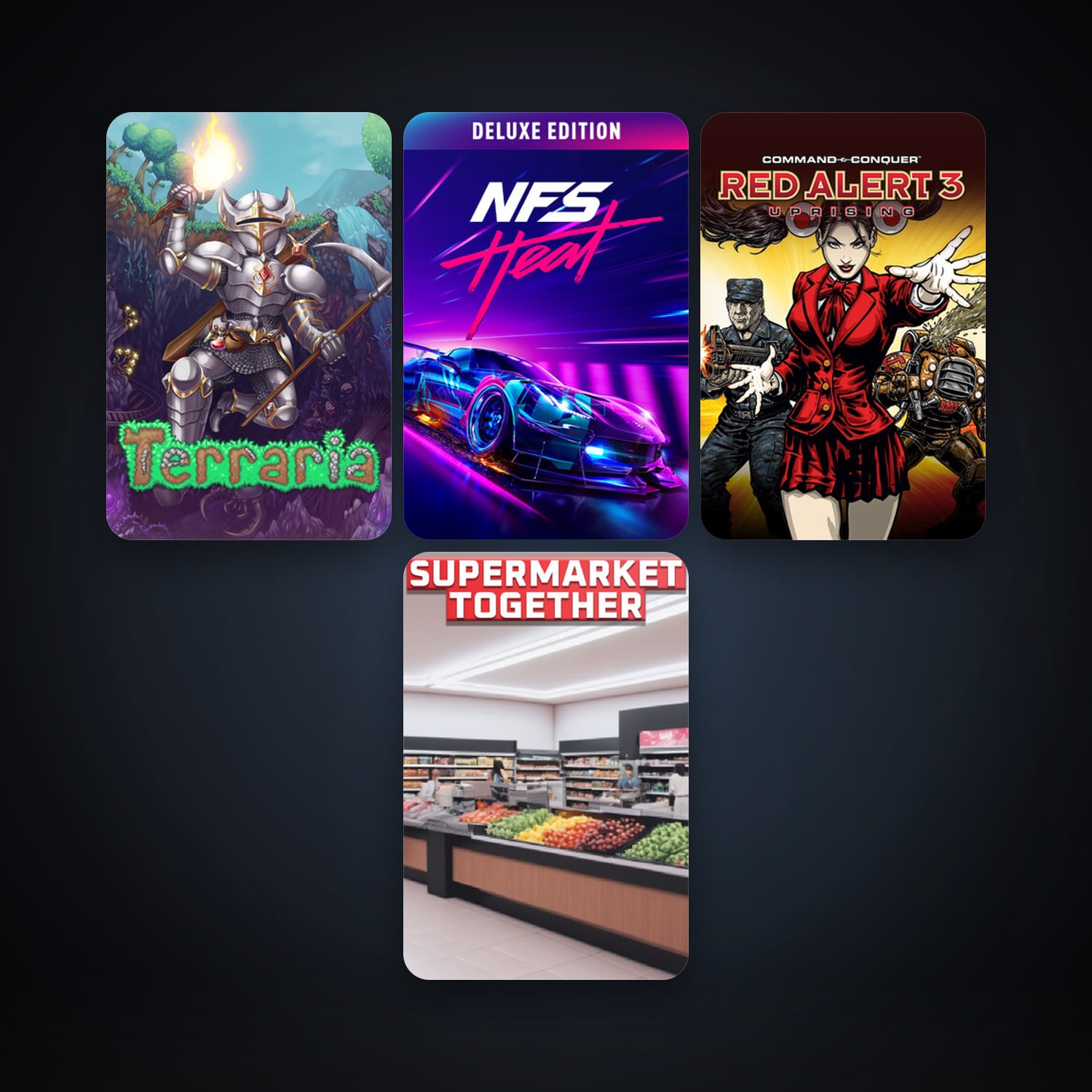 Command & Conquer: Red Alert 3 - Uprising + Terraria, 10 games, clean — HabibiAccounts