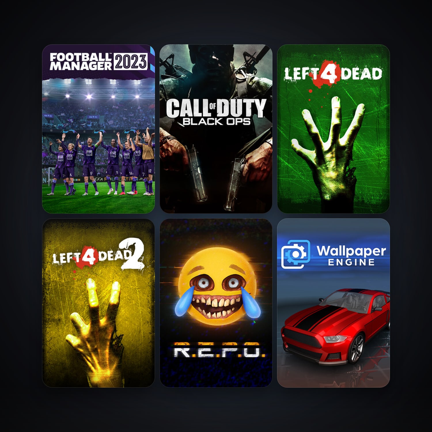 Left 4 Dead + Left 4 Dead 2, 13 games, clean — HabibiAccounts