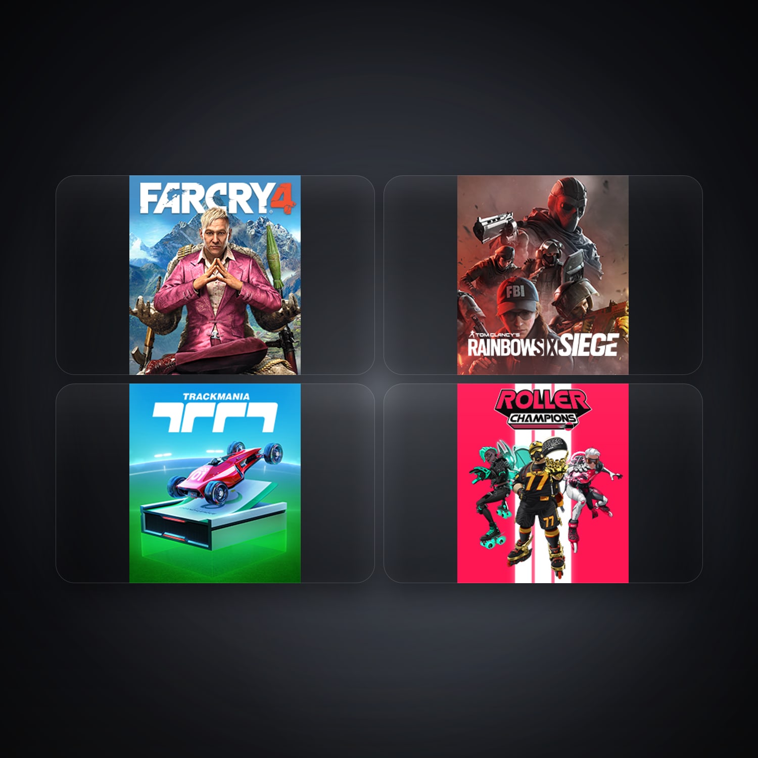 Ubisoft Far Cry 4 + Tom Clancy's Rainbow Six Siege (Steam) — NL — 5 games — HabibiAccounts