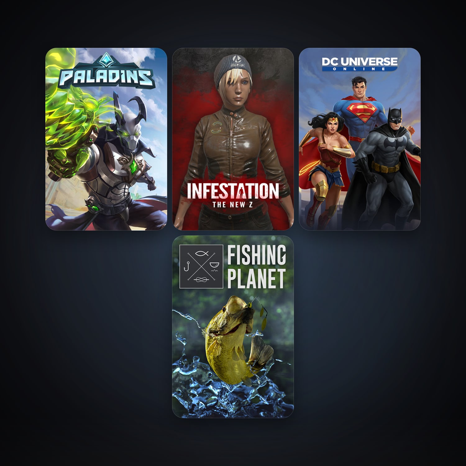 Free CS2 (No Prime) + DC Universe Online, 16 games, clean — HabibiAccounts