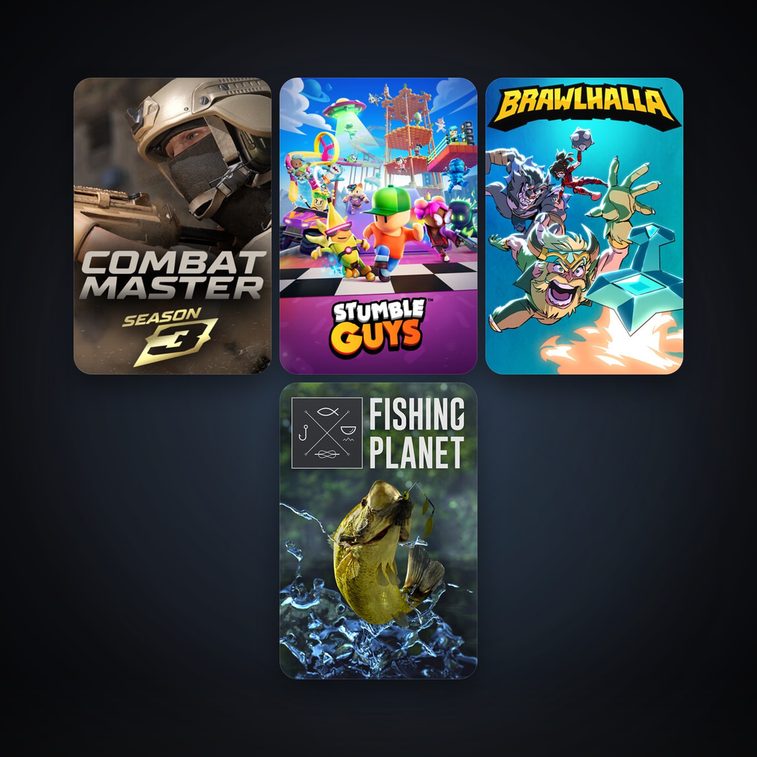 Free CS2 (No Prime) + Brawlhalla, 14 games, clean — HabibiAccounts