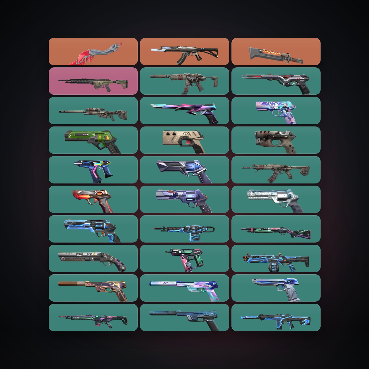 EU Diamond 1 locker — 2 knives, 31 skins, lvl 269 — HabibiAccounts