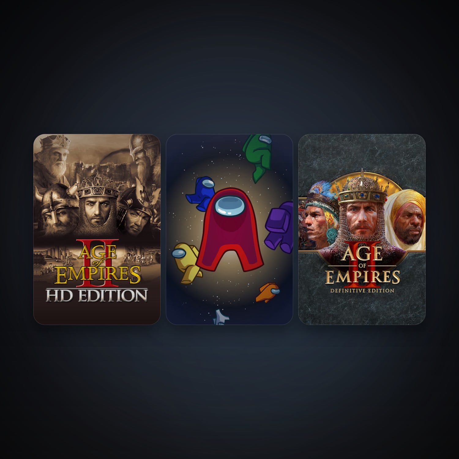 Age of Empires II + Age of Empires II: Definitive Edition, 5 games, clean — HabibiAccounts