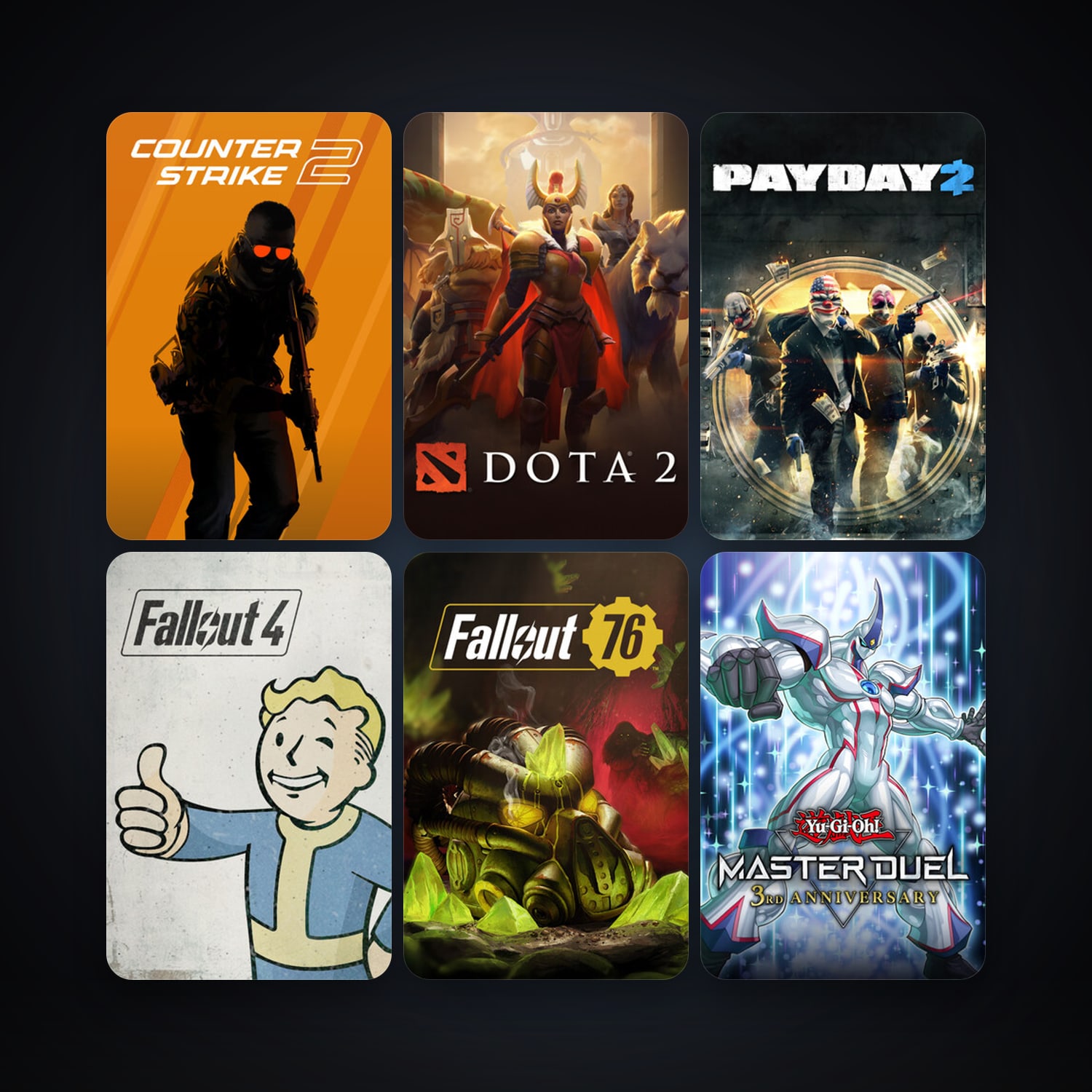 Dota 2 + CS2 Prime, 12 games, clean — HabibiAccounts